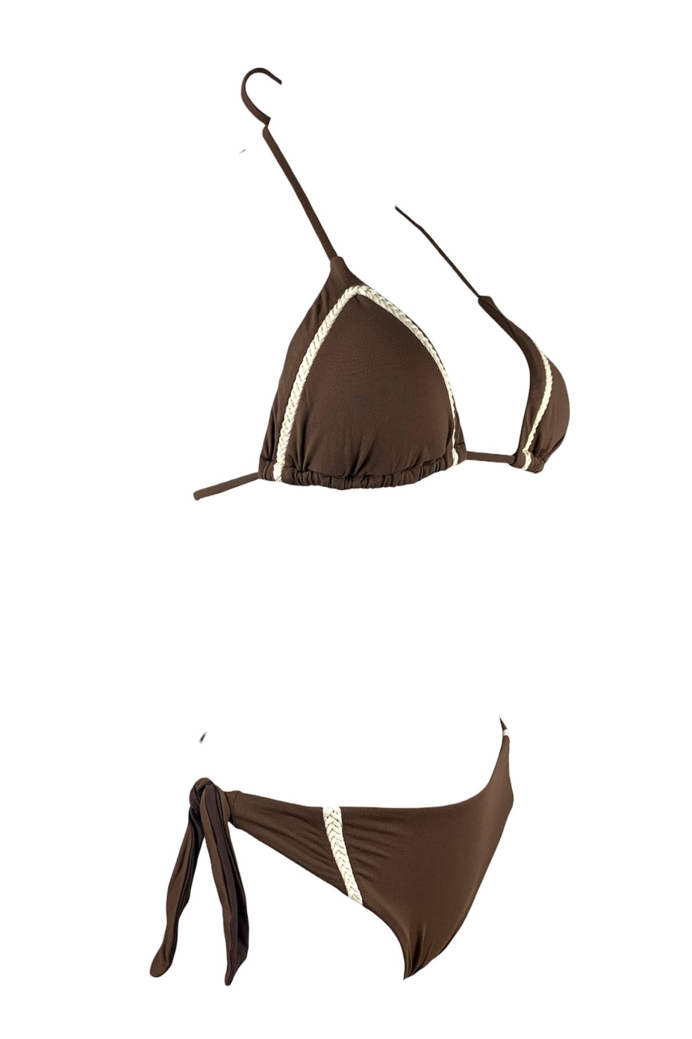Bikini Triangolo Braid Treccia - Scegli il colore - Bikini D'amare Riccione