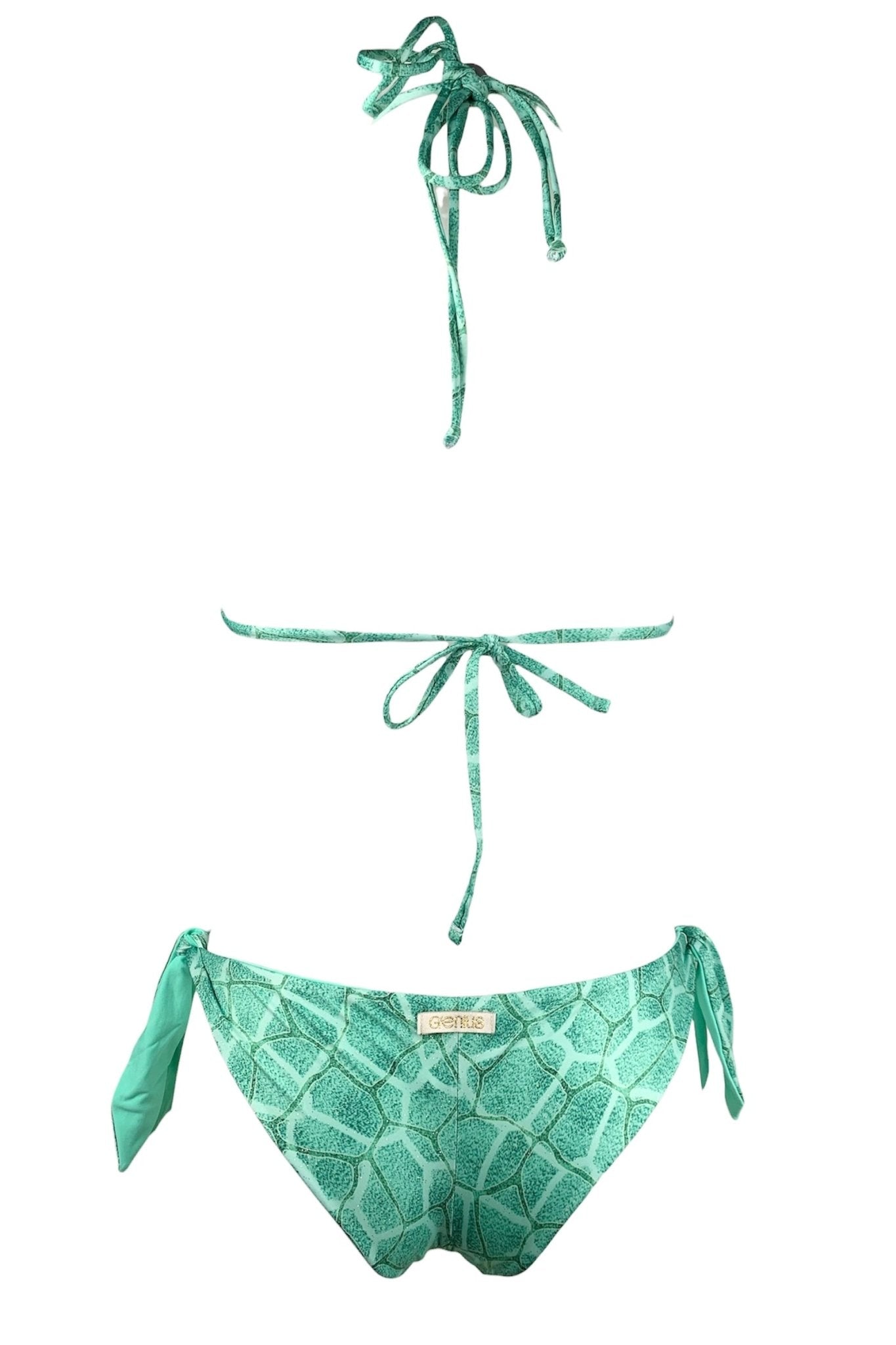 Genius Bikini Triangolo Susy Kiraf Acqua - Bikini D'amare Riccione