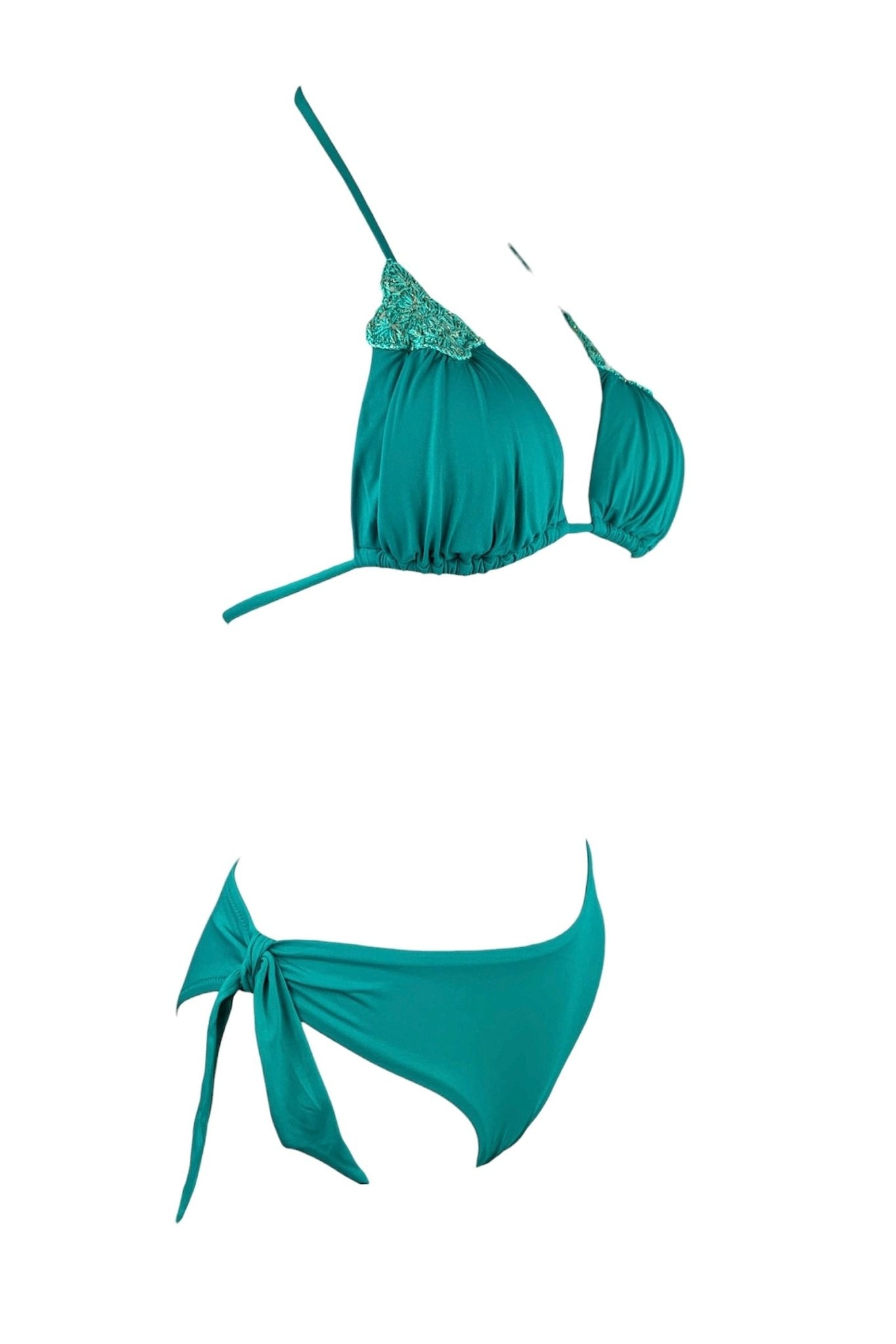 2Bekini Bikini Triangolo Crochet Caraibi - Bikini D'amare Riccione