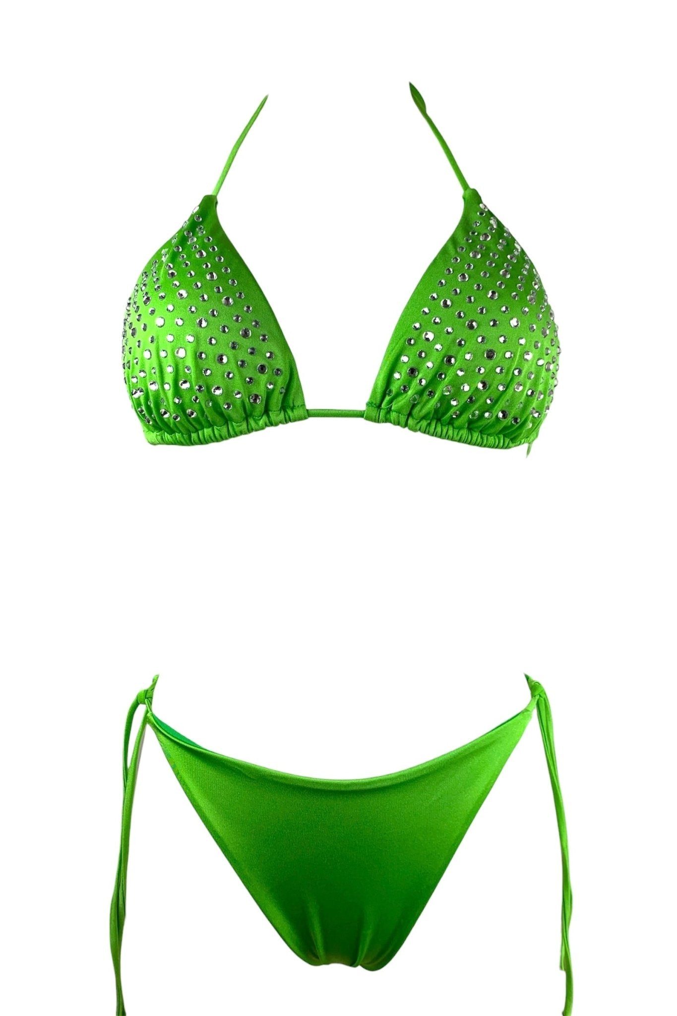 4giveness Bikini Triangolo Strass - Scegli il Colore - Bikini D'amare Riccione