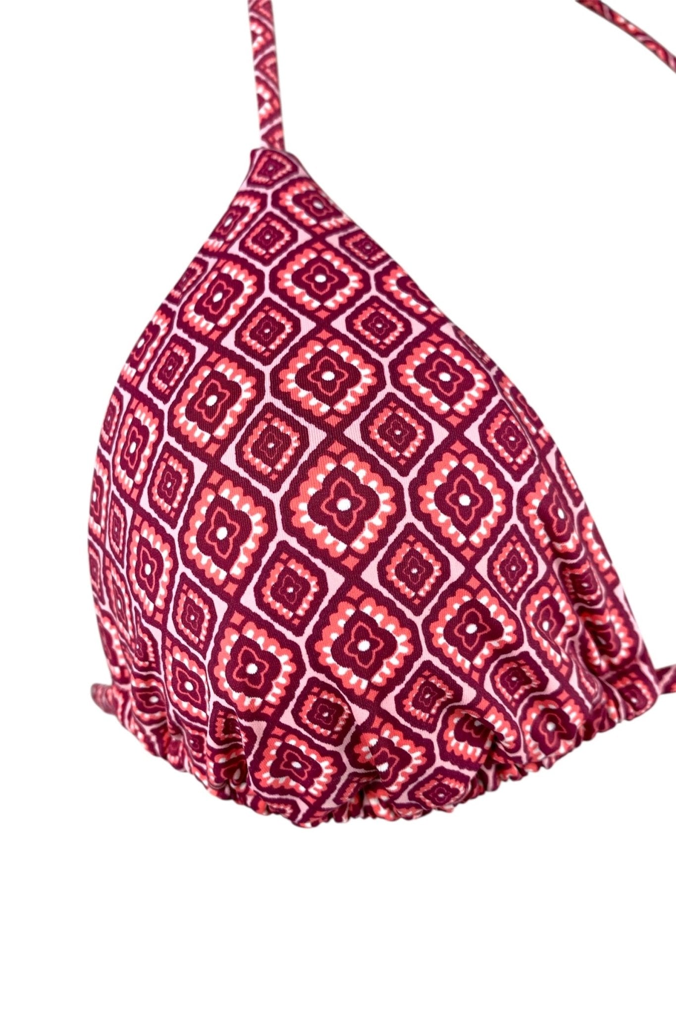 Bikini Triangolo Rombi Rosa - Bikini D'amare Riccione