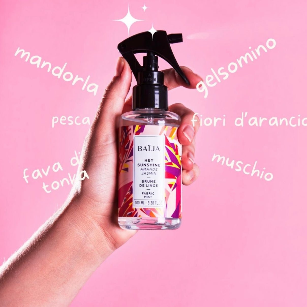 Baija Spray per Tessuti Hey Sunshine 100 ml Baija