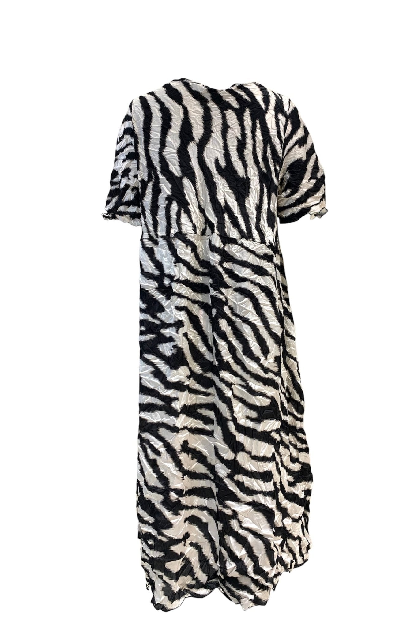 Bighet Abito Stropicciato Fantasia Zebra - Bikini D'amare Riccione