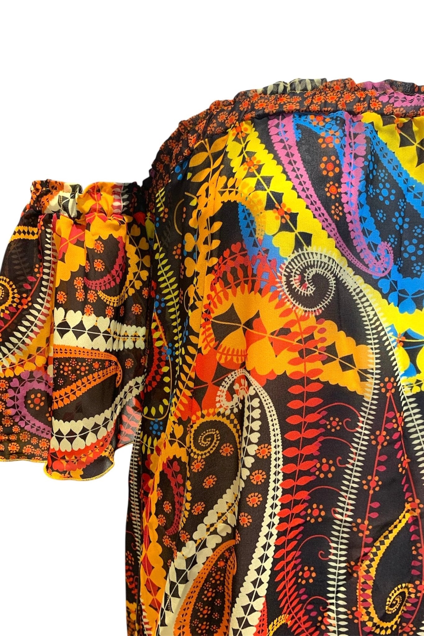 Susy Mix Abito Lungo Fantasia Arriccio - Bikini D'amare Riccione