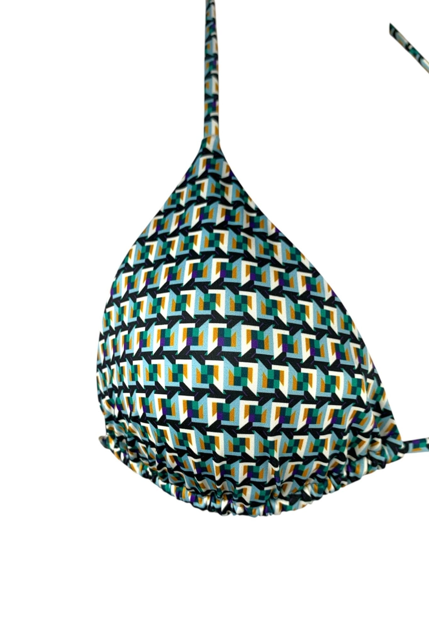 Genius Bikini Triangolo Susy Fantasia Verde - Bikini D'amare Riccione