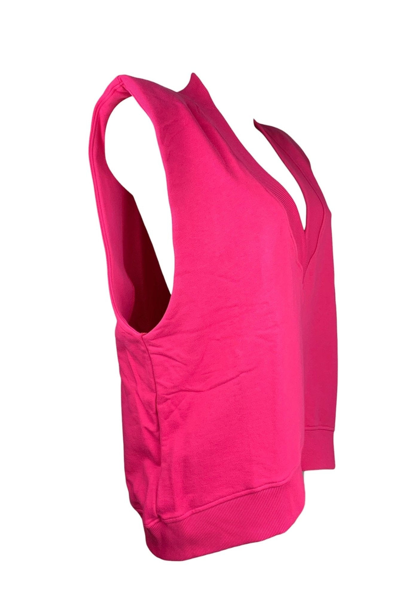4giveness Felpa Smanicata Scollo V e Ricamo 4gvs - Scegli il Colore - Bikini D'amare Riccione