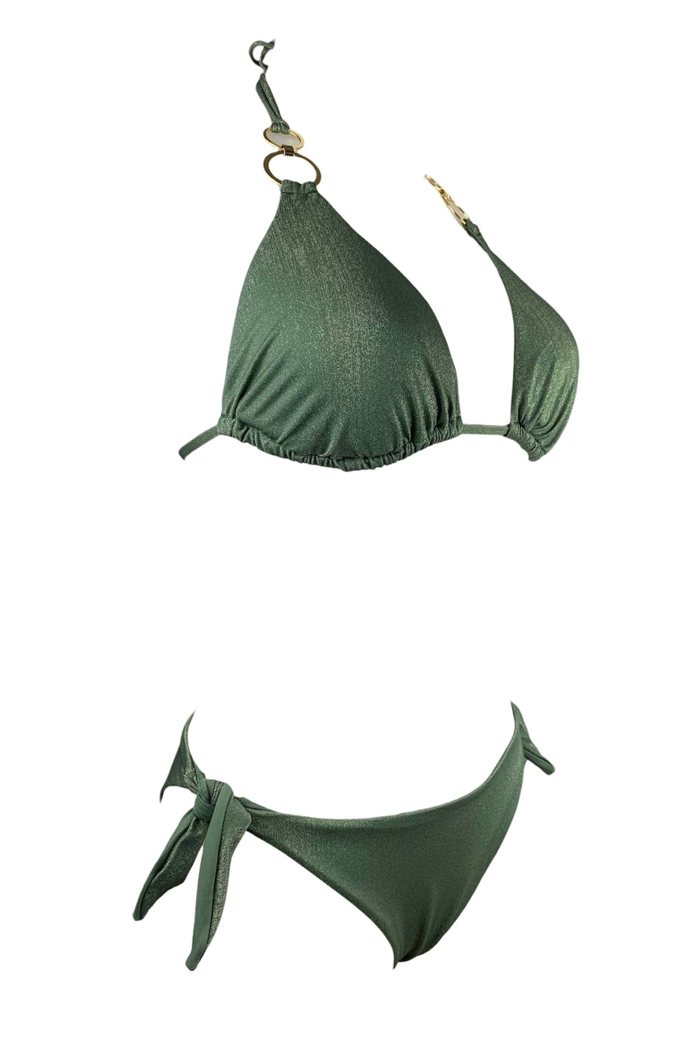 Bikini Triangolo Lurex Jewel Lunatica - Bikini D'amare Riccione