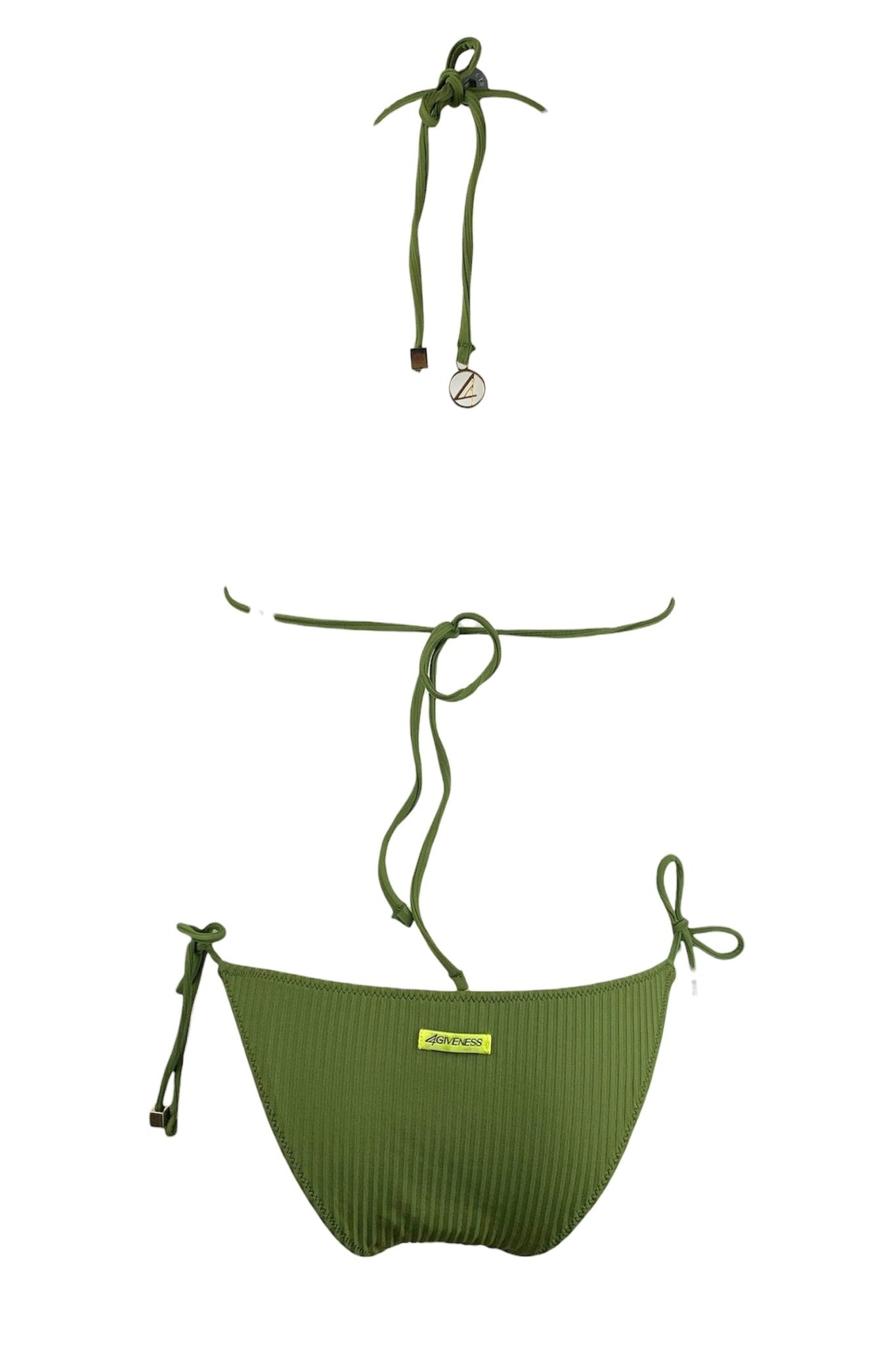 4giveness Bikini Triangolo Costine Ribs - Scegli il Colore - Bikini D'amare Riccione