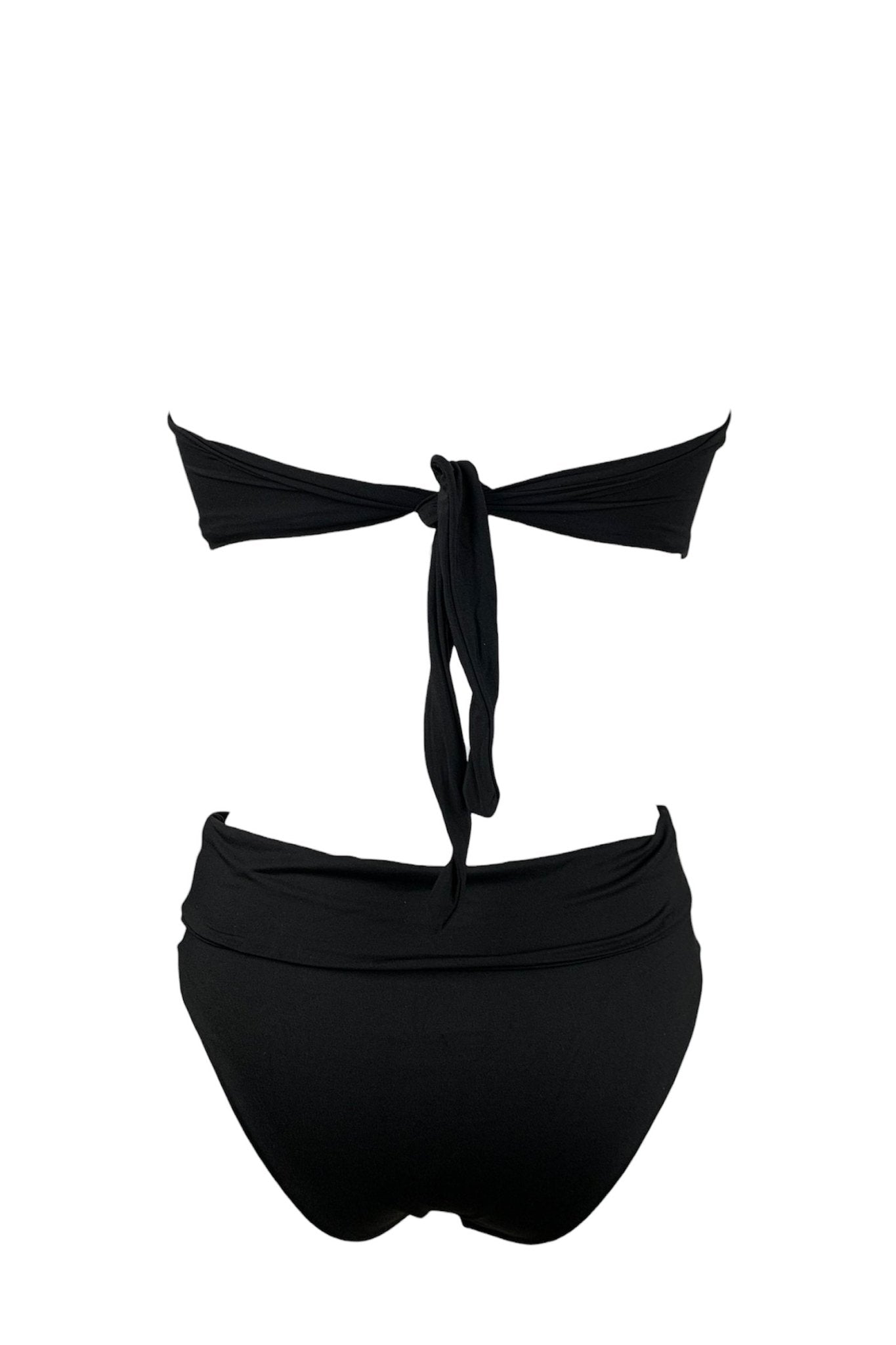 Bikini Fascia Punti Luce Slip Alto - Bikini D'amare Riccione