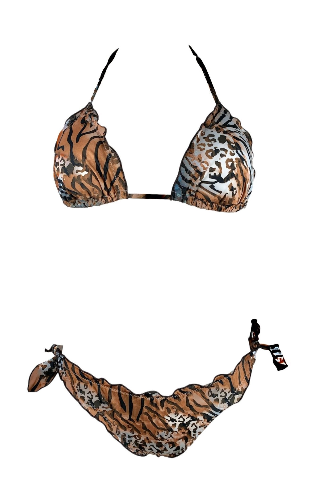 2Bekini Bikini Triangolo Prillo Safari - Bikini D'amare Riccione