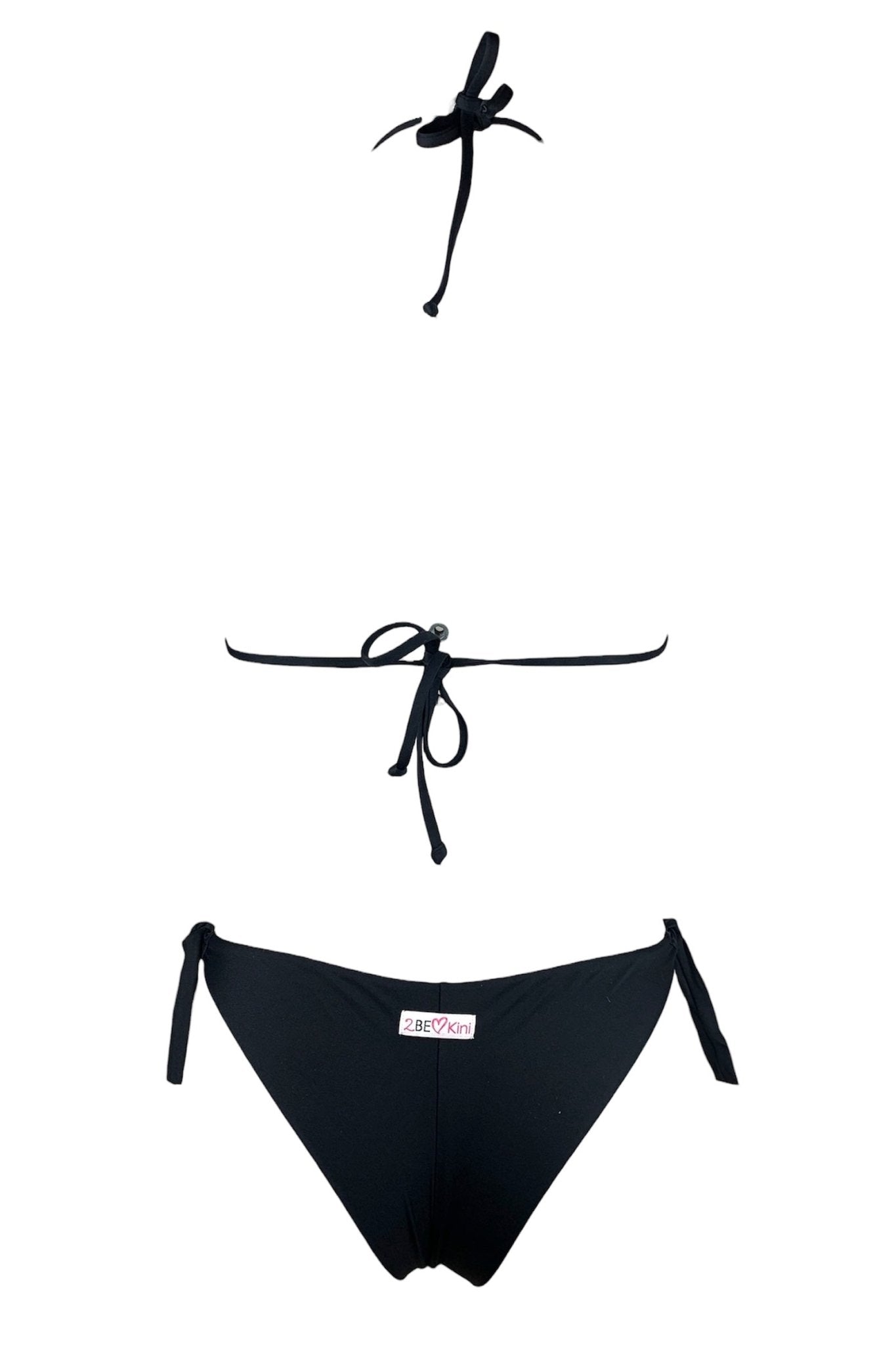 2Bekini Bikini Triangolo Crochet Nero - Bikini D'amare Riccione