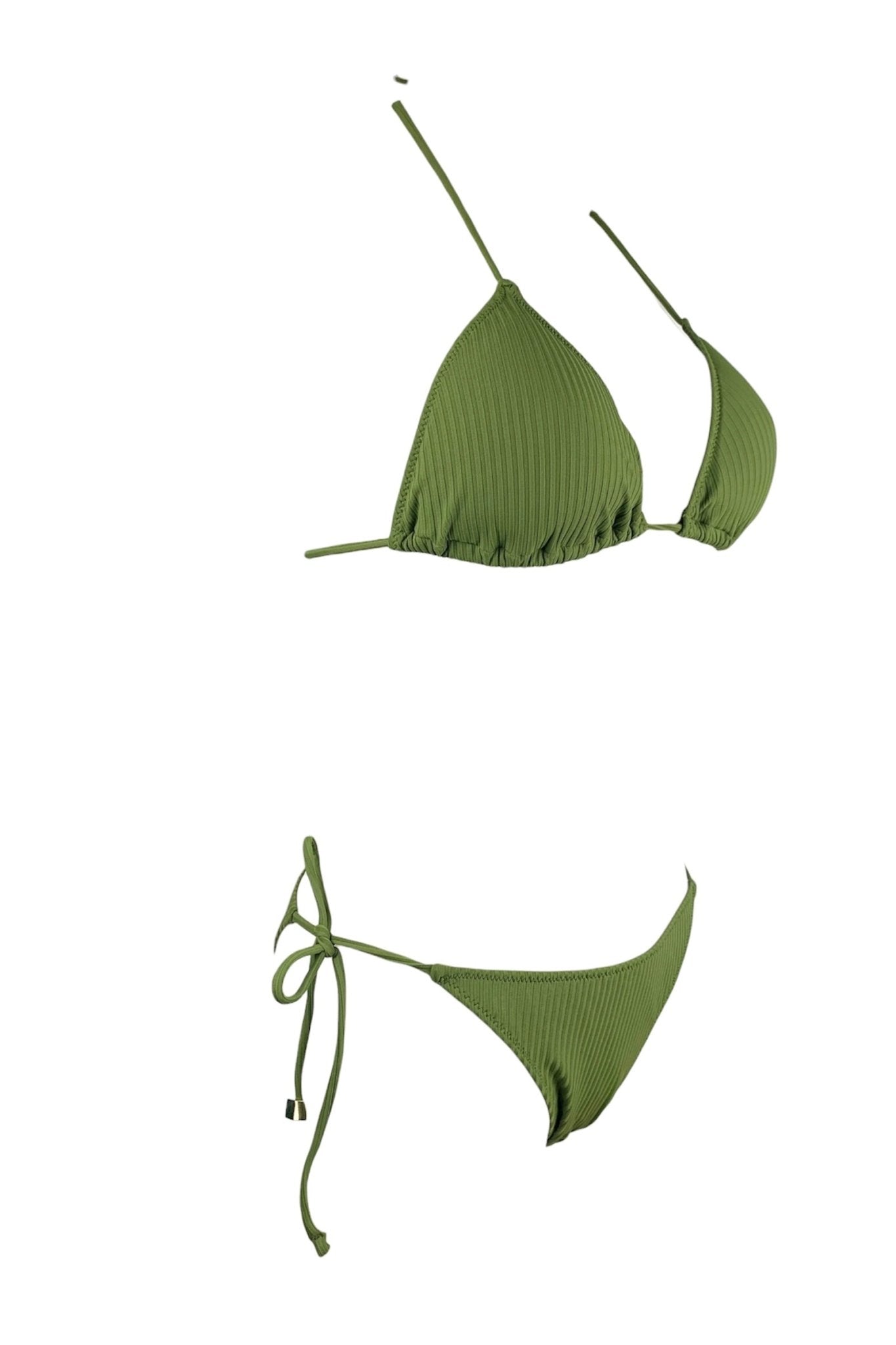 4giveness Bikini Triangolo Costine Ribs - Scegli il Colore - Bikini D'amare Riccione