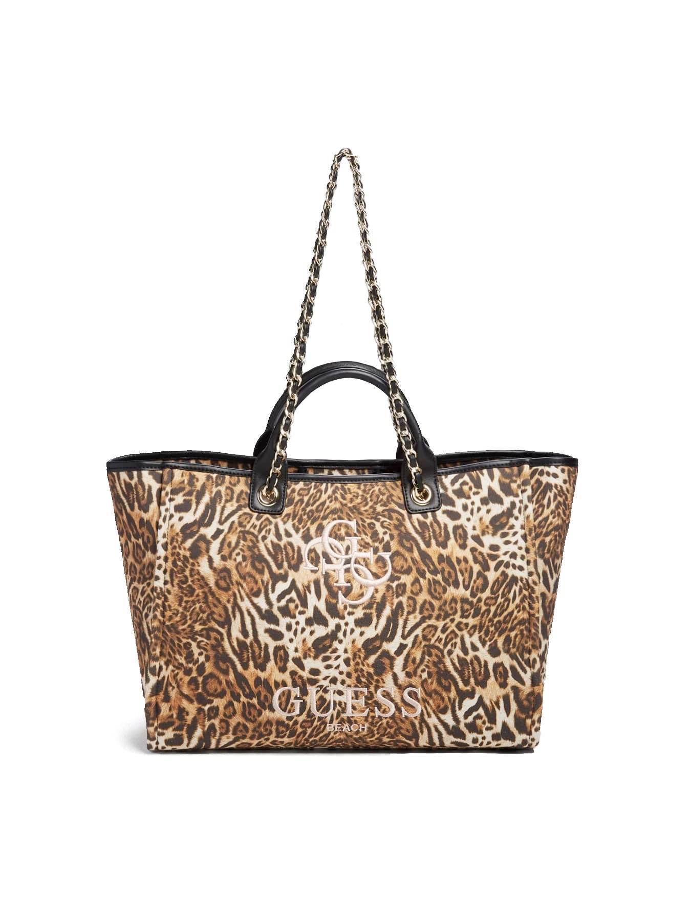 GUESS Borsa in Tela Animalier