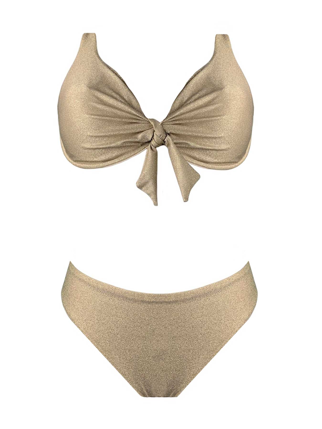 Genius Bikini Ferretto Gilda KD Lurex Oro - Bikini D'amare Riccione