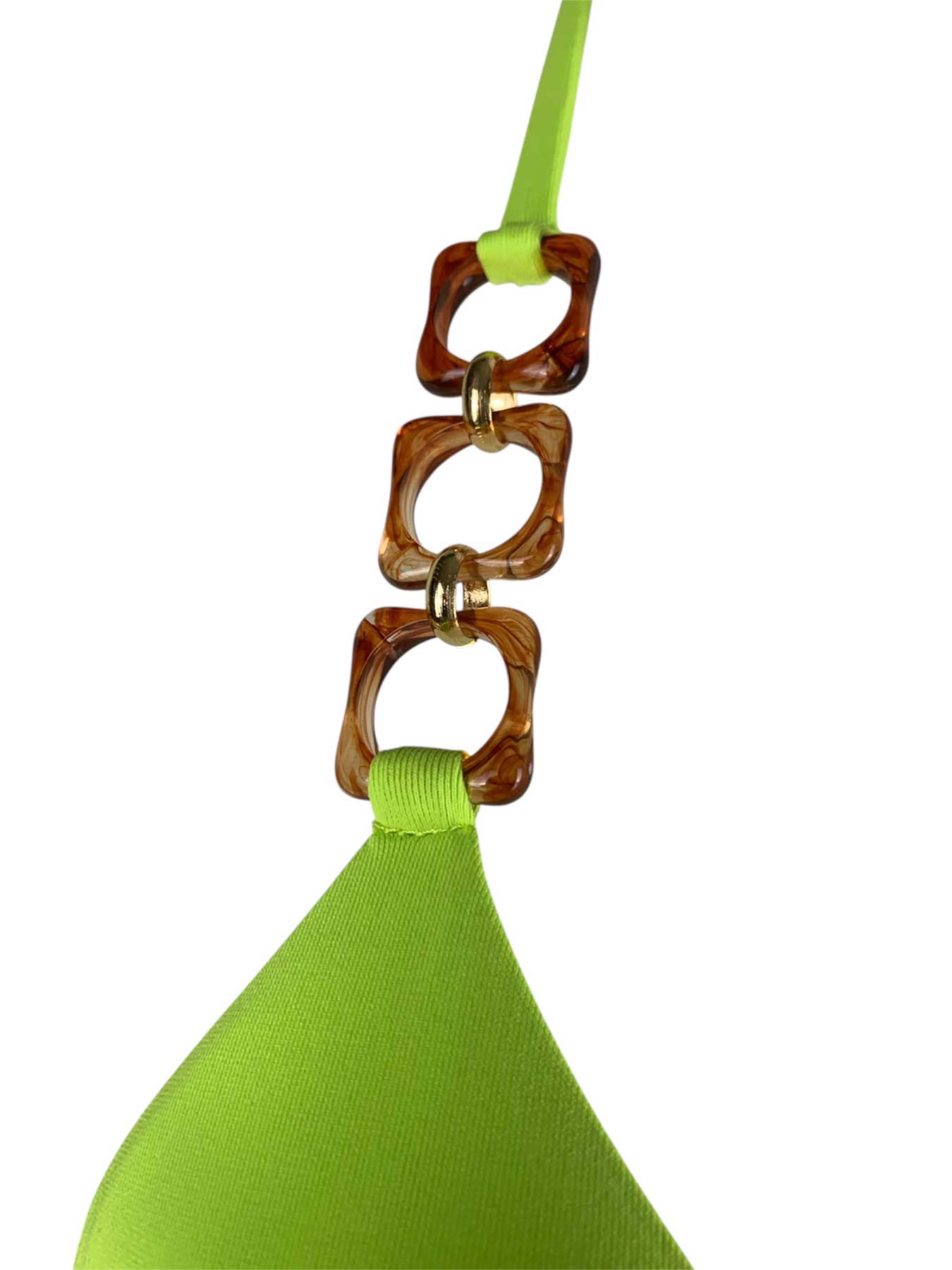 Genius Bikini Triangolo Lime - Bikini D'amare Riccione