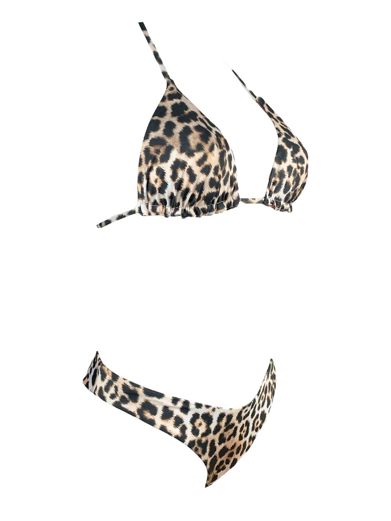Genius Bikini Triangolo Maculato Slip V Brasiliano - Bikini D'amare Riccione