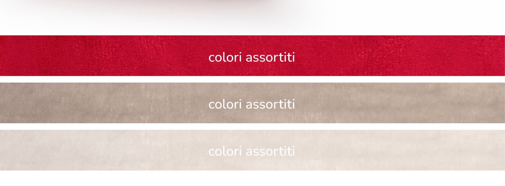 Lovely Shabby Plaid Gift Rosso con Sacchetta 130x160 cm Lovely Shabby