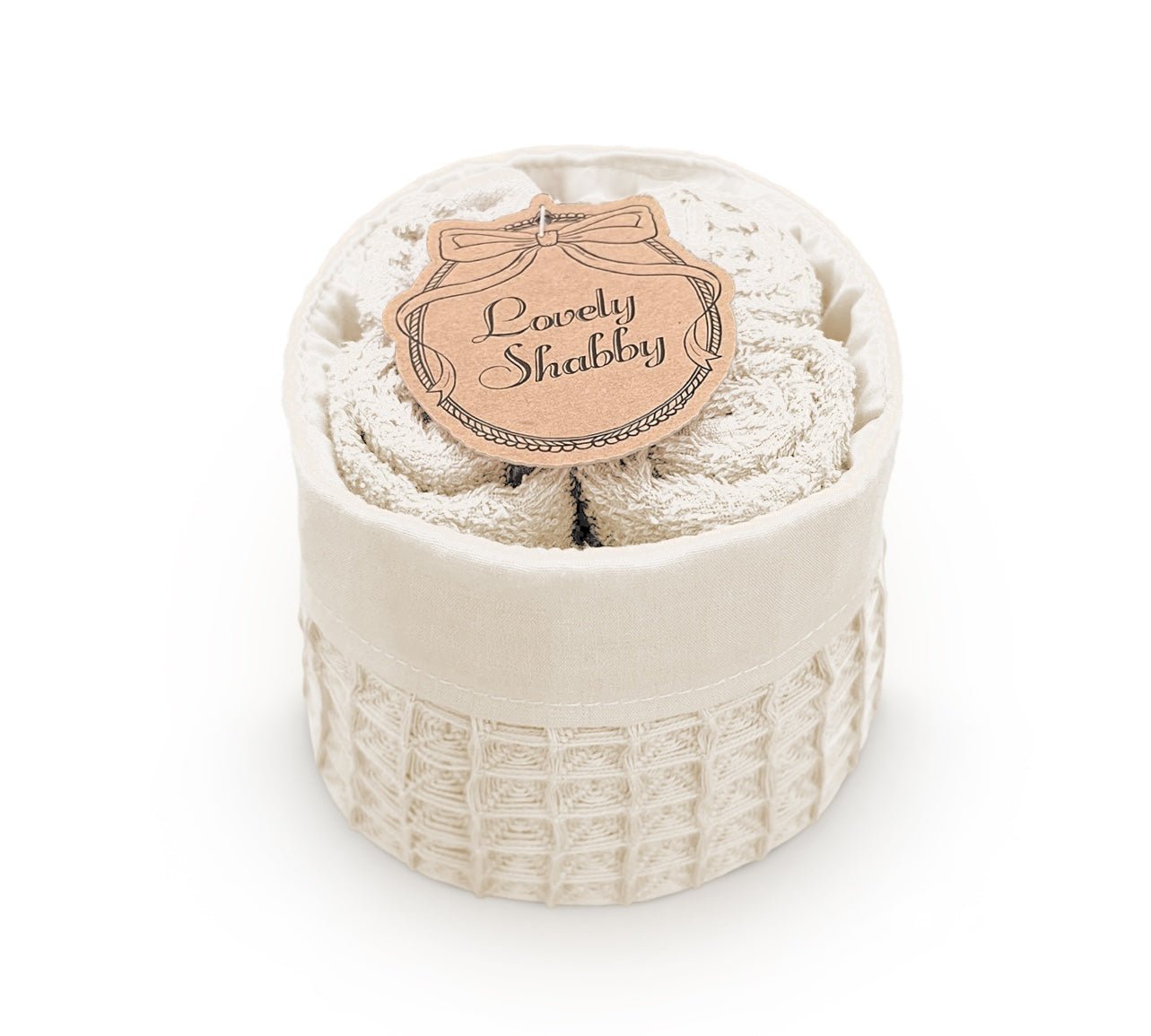Lovely Shabby Set 4 Lavette Honey Lovely Beach