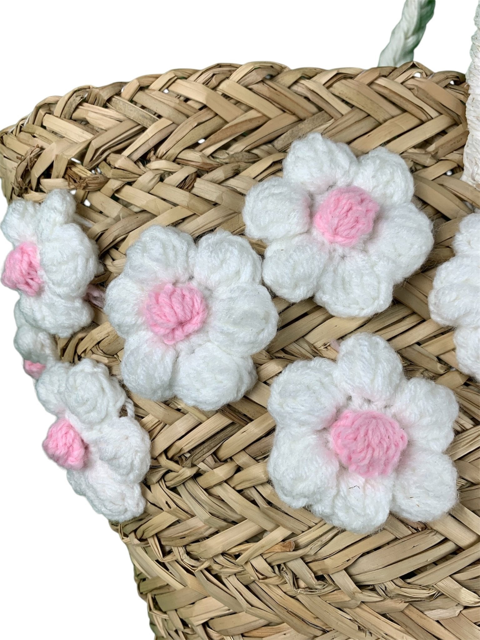 Borsa Mare Paglia Margherite Bikini D'amare