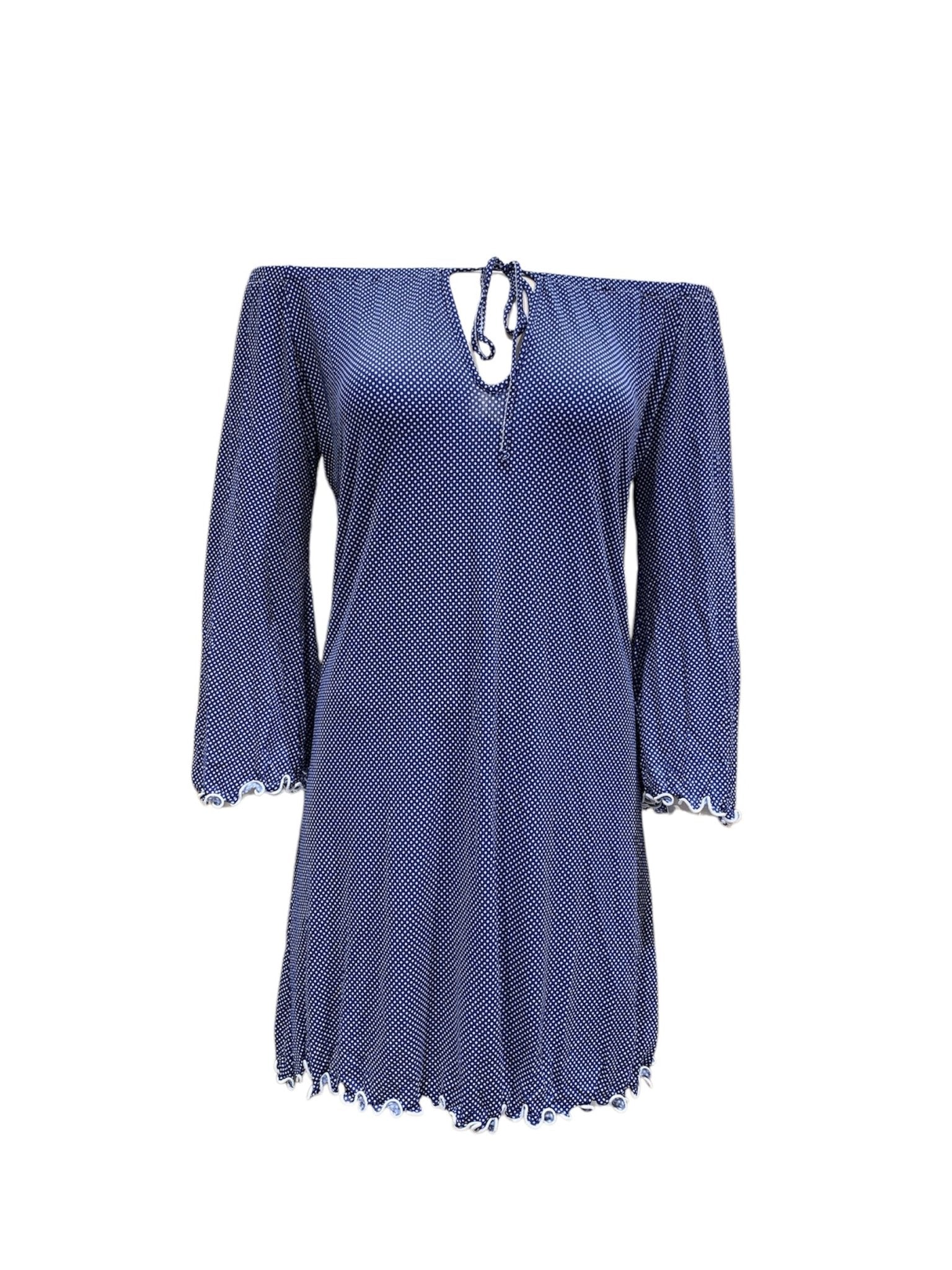 Coals Beach Copricostume con Manica Pois Coals Beach