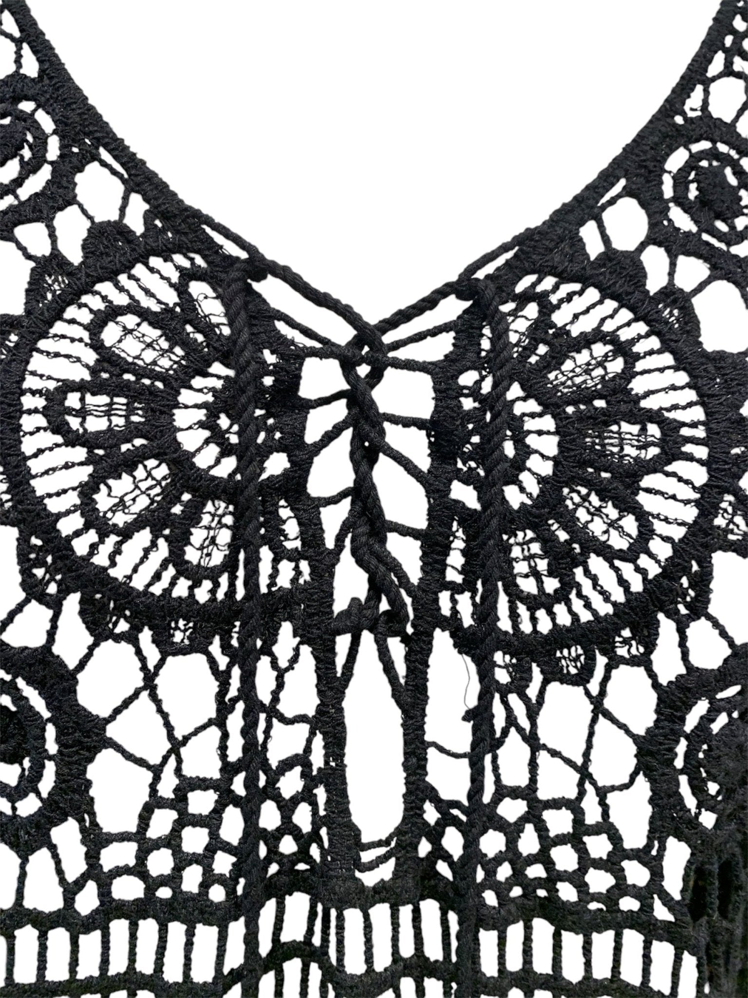 Copricostume Filato Operato Bikini D'amare