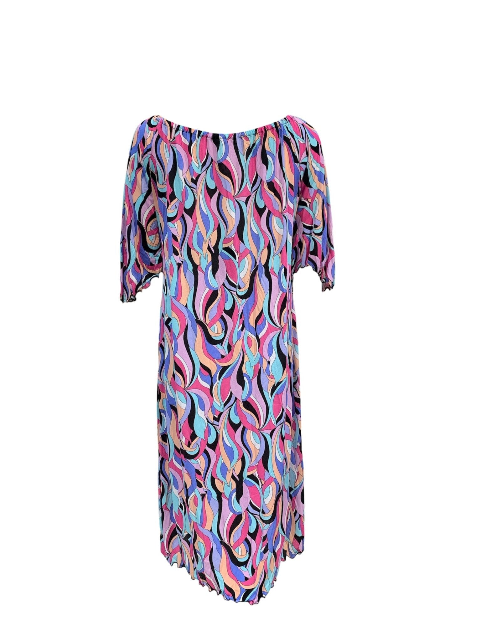 Coals Beach Copricostume Fantasia Pucci con Manica Coals Beach