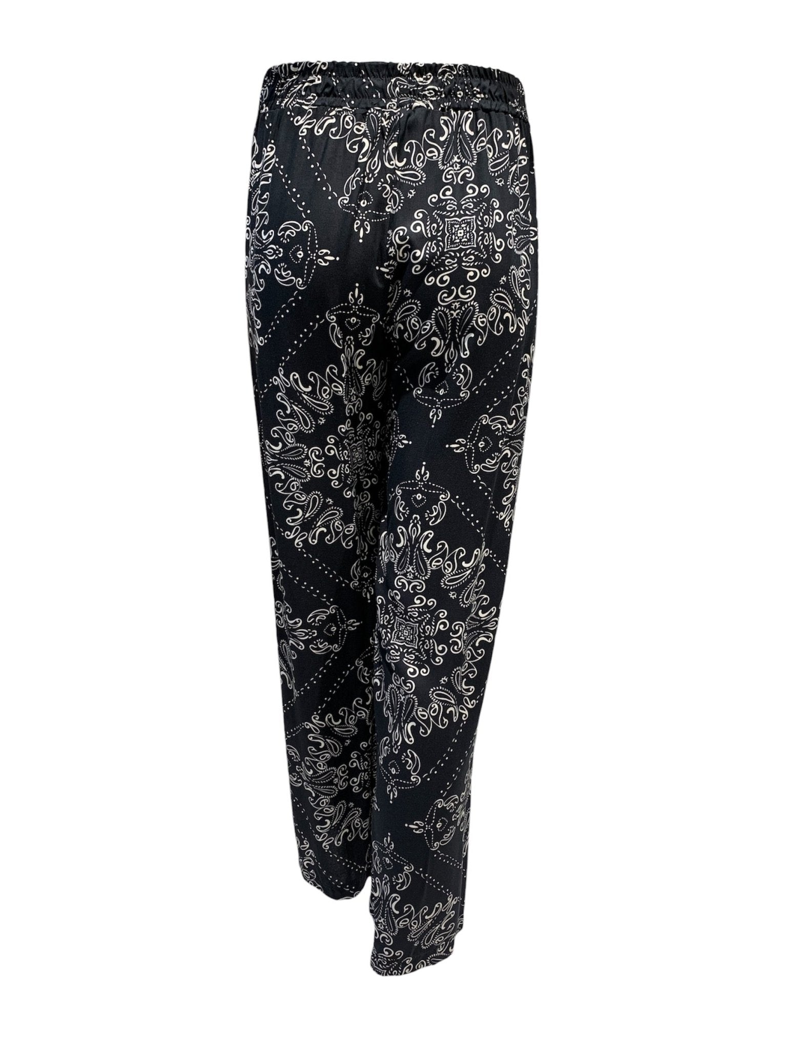 Susy Mix Pantaloni Lunghi Fantasia Nero - Bikini D'amare Riccione