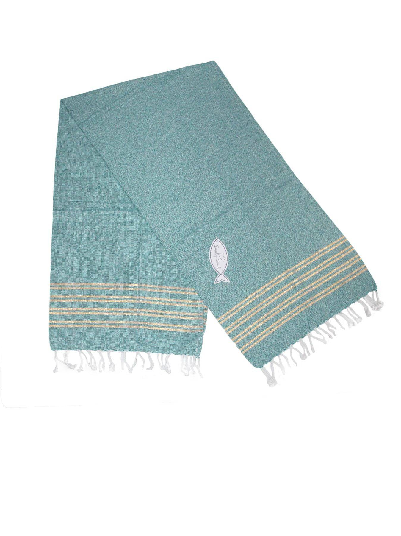 Telo Mare Fouta Crystal Lurex Lovely Beach Lovely Beach
