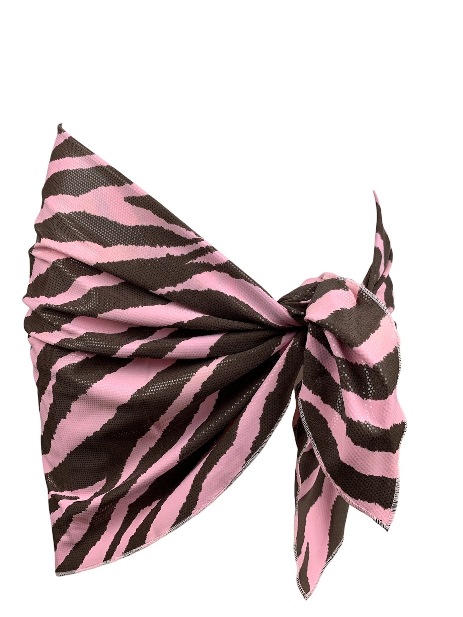 Pareo Micropaillettes Zebra Rosa