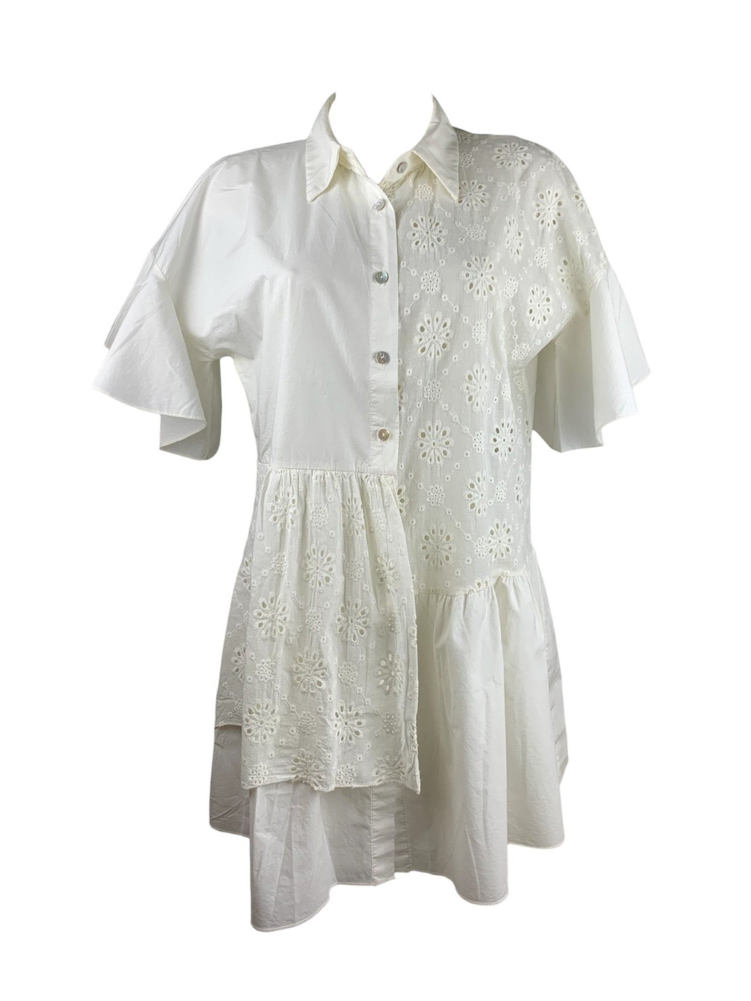 Susy Mix Camicione Sangallo - Scegli il Colore -