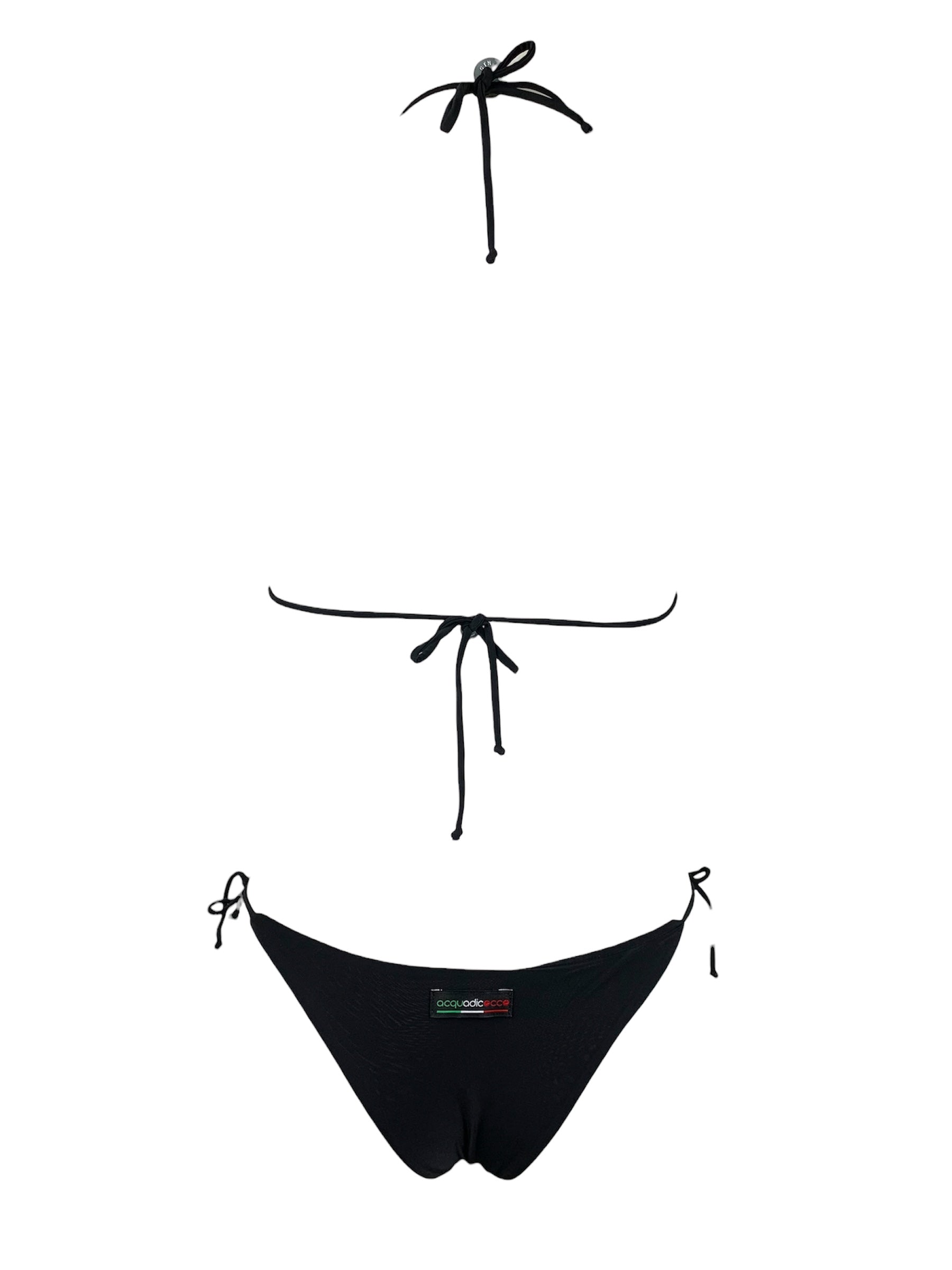 Acqua di Cocco Bikini Triangolo Ecopelle Intaglio