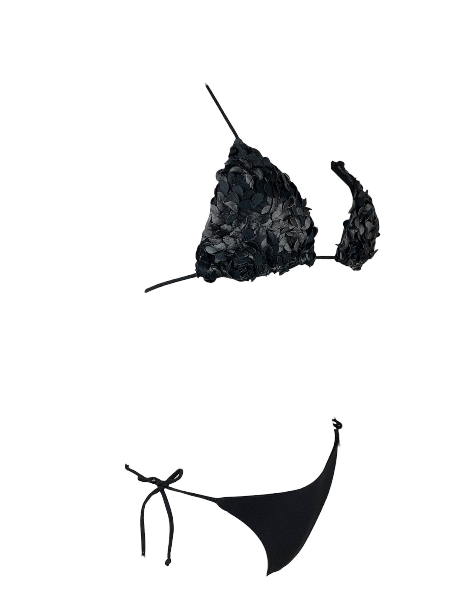 Acqua di Cocco Bikini Triangolo Ecopelle Intaglio - Bikini D'amare Riccione