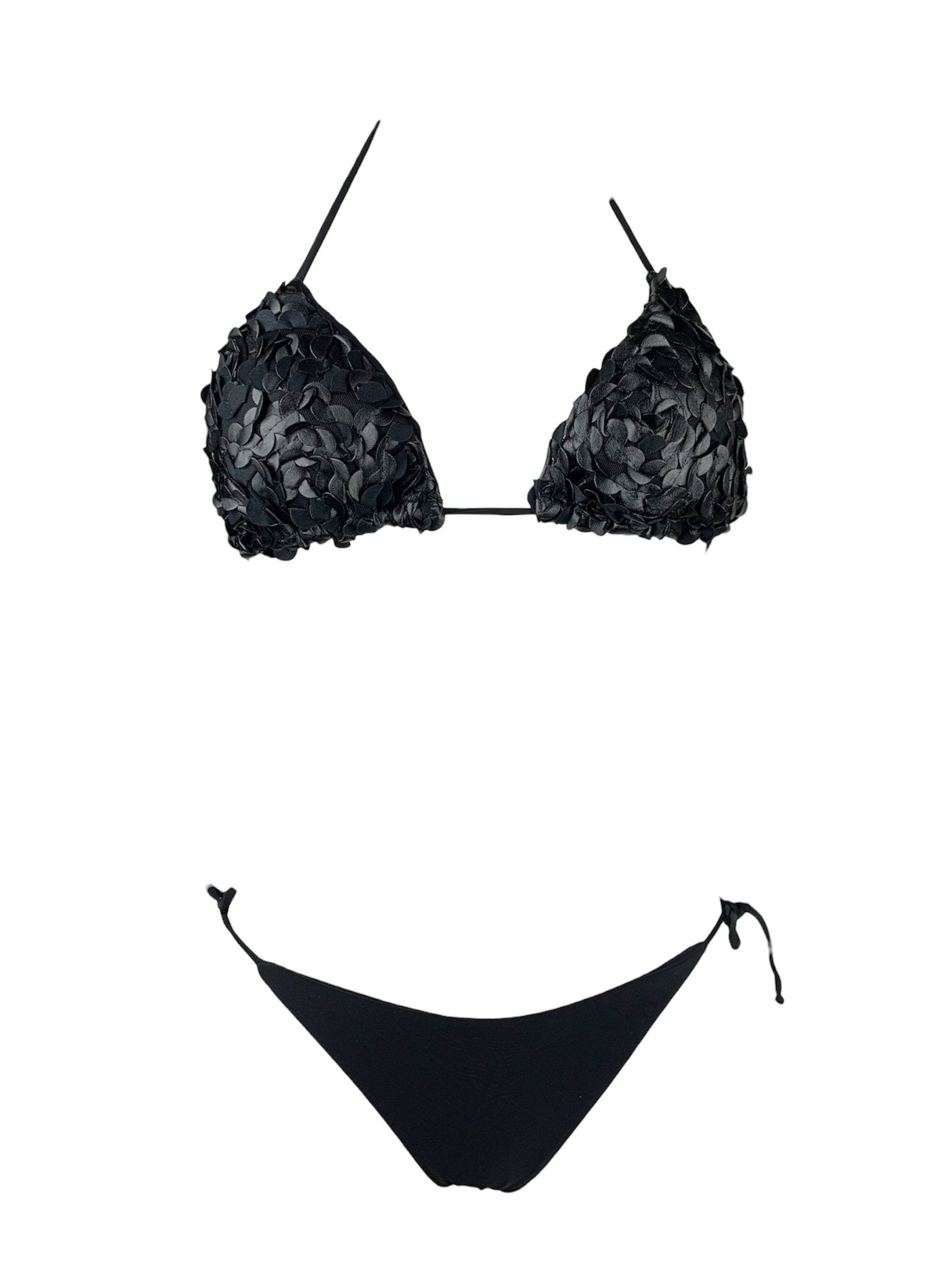 Acqua di Cocco Bikini Triangolo Ecopelle Intaglio - Bikini D'amare Riccione