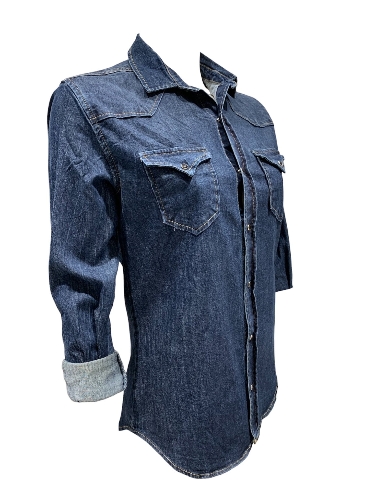 Bighet Camicia Jeans M/Lunga Unisex