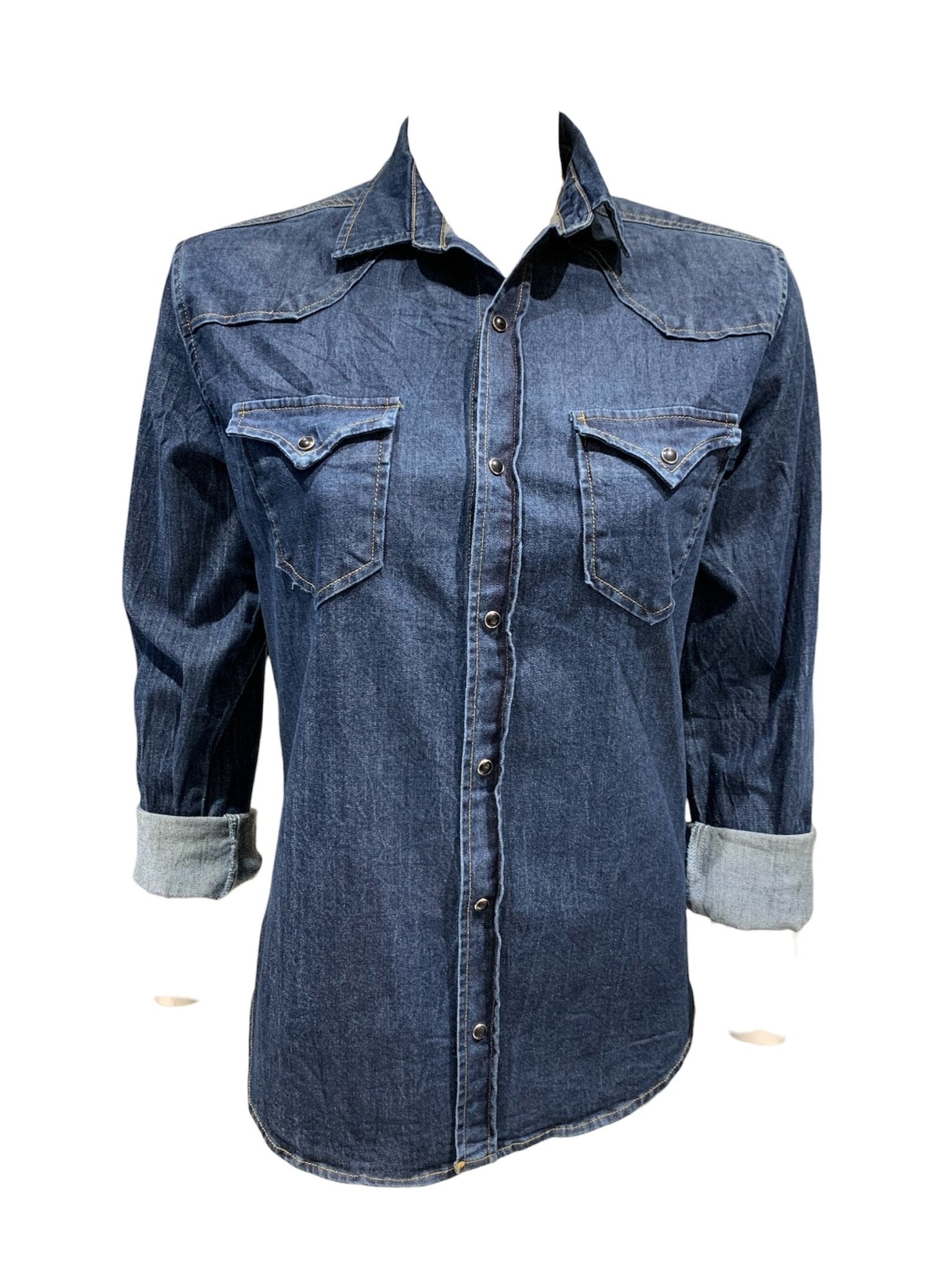 Bighet Camicia Jeans M/Lunga Unisex