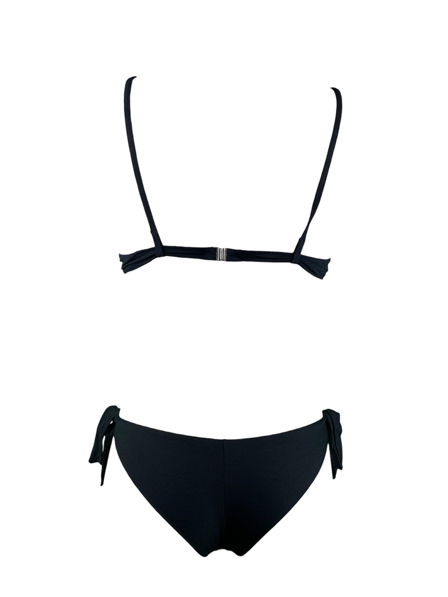 Marette Bikini Coppa Push Up Nero Campo dei fiori 4