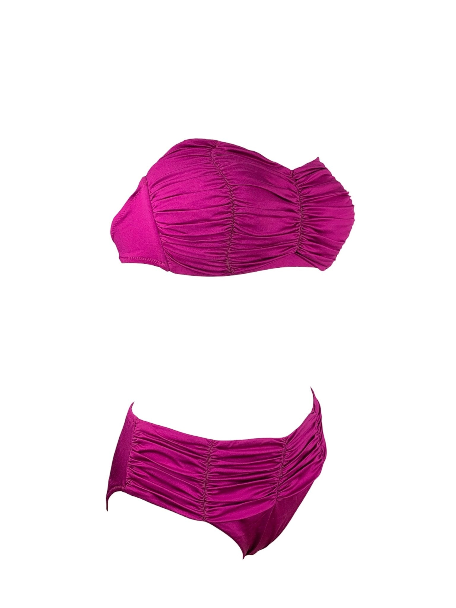 Bikini Fascia Salina Prugna - Bikini D'amare Riccione