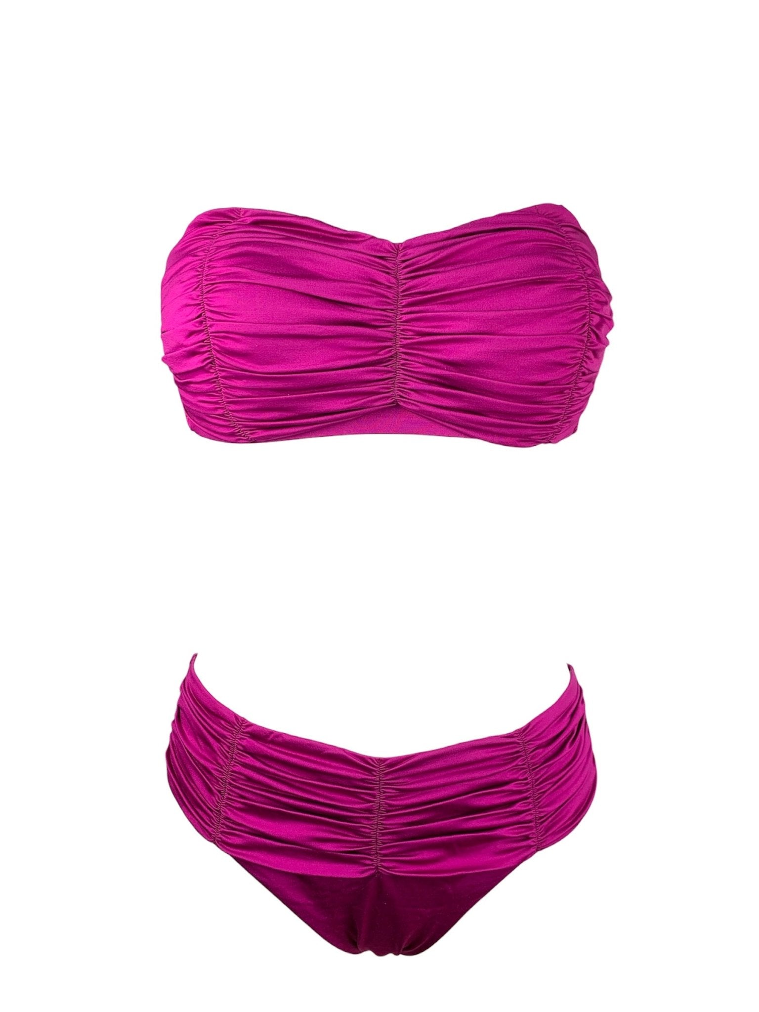 Bikini Fascia Salina Prugna - Bikini D'amare Riccione
