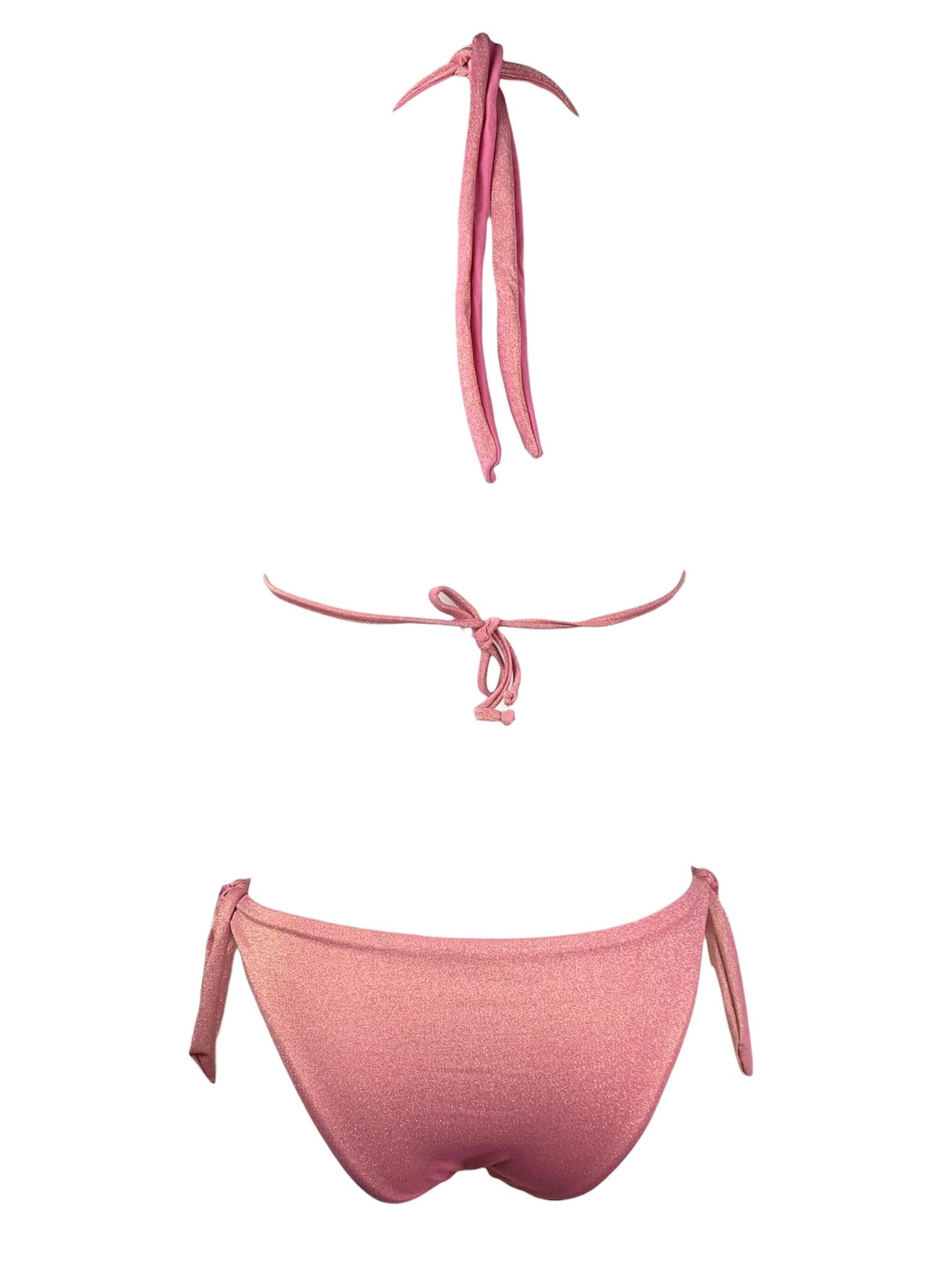 Bikini Triangolo Lurex Nodo - Bikini D'amare Riccione