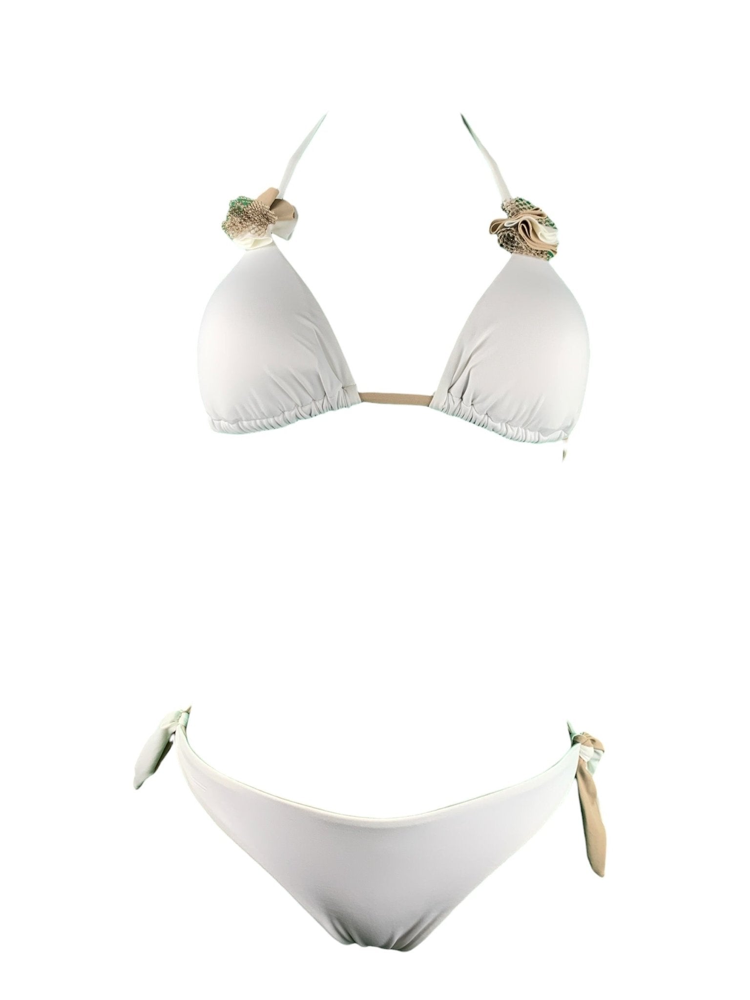 Genius Bikini Triangolo Egitto Blanco Genius Beachwear