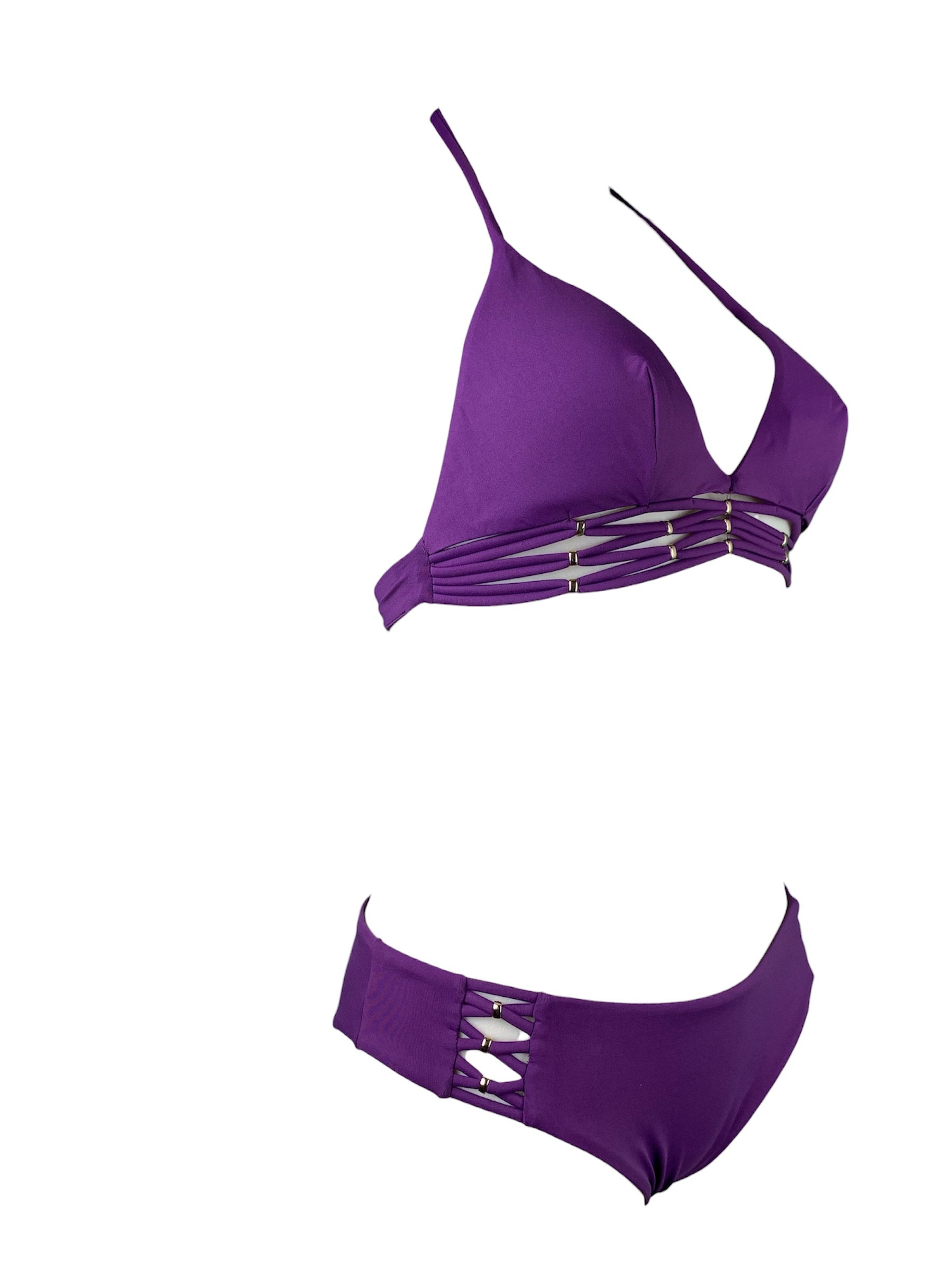 Marette Bikini Triangolo LedaLavanda