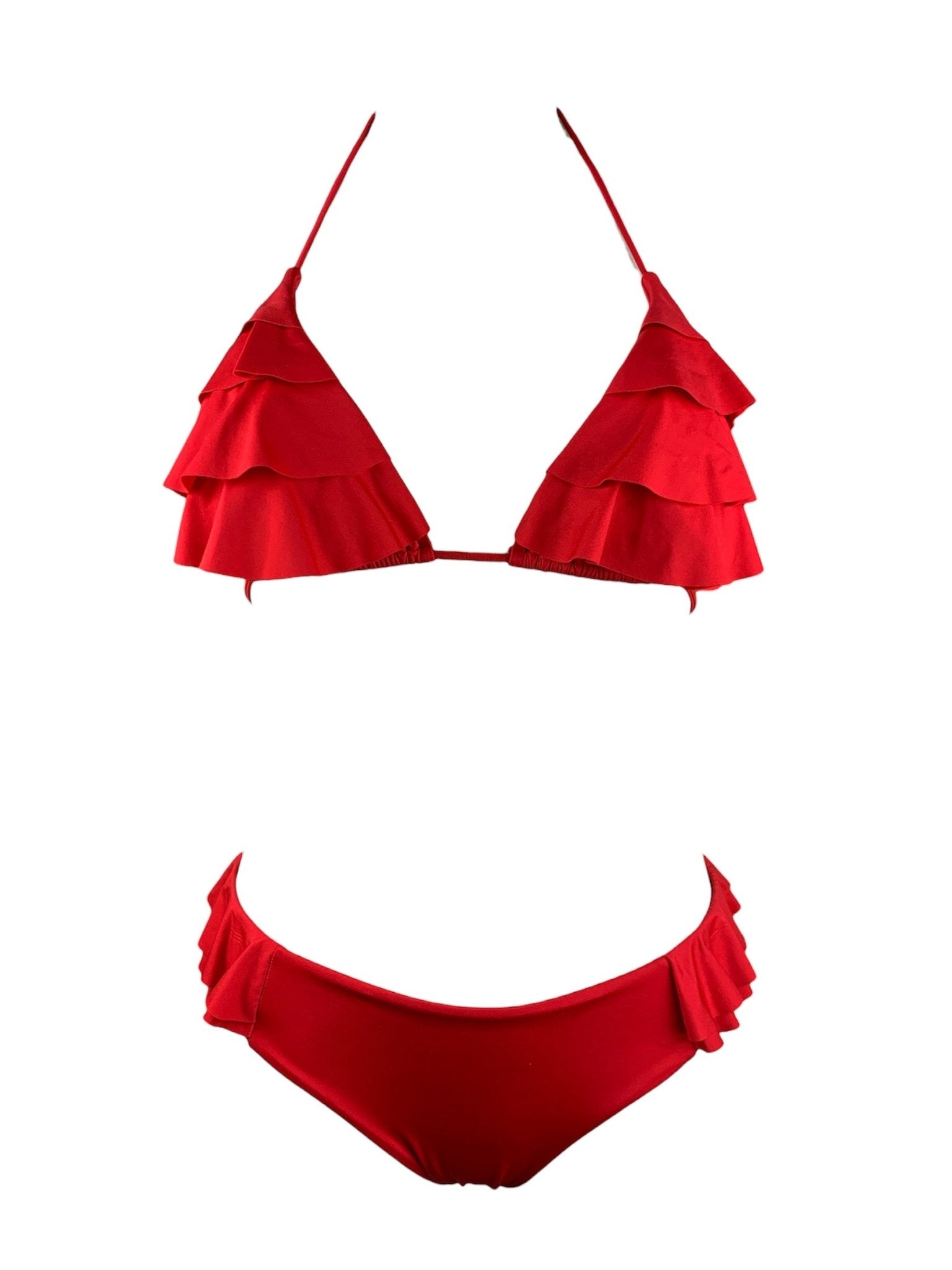 Marette Bikini Triangolo Balze Marette Beachwear