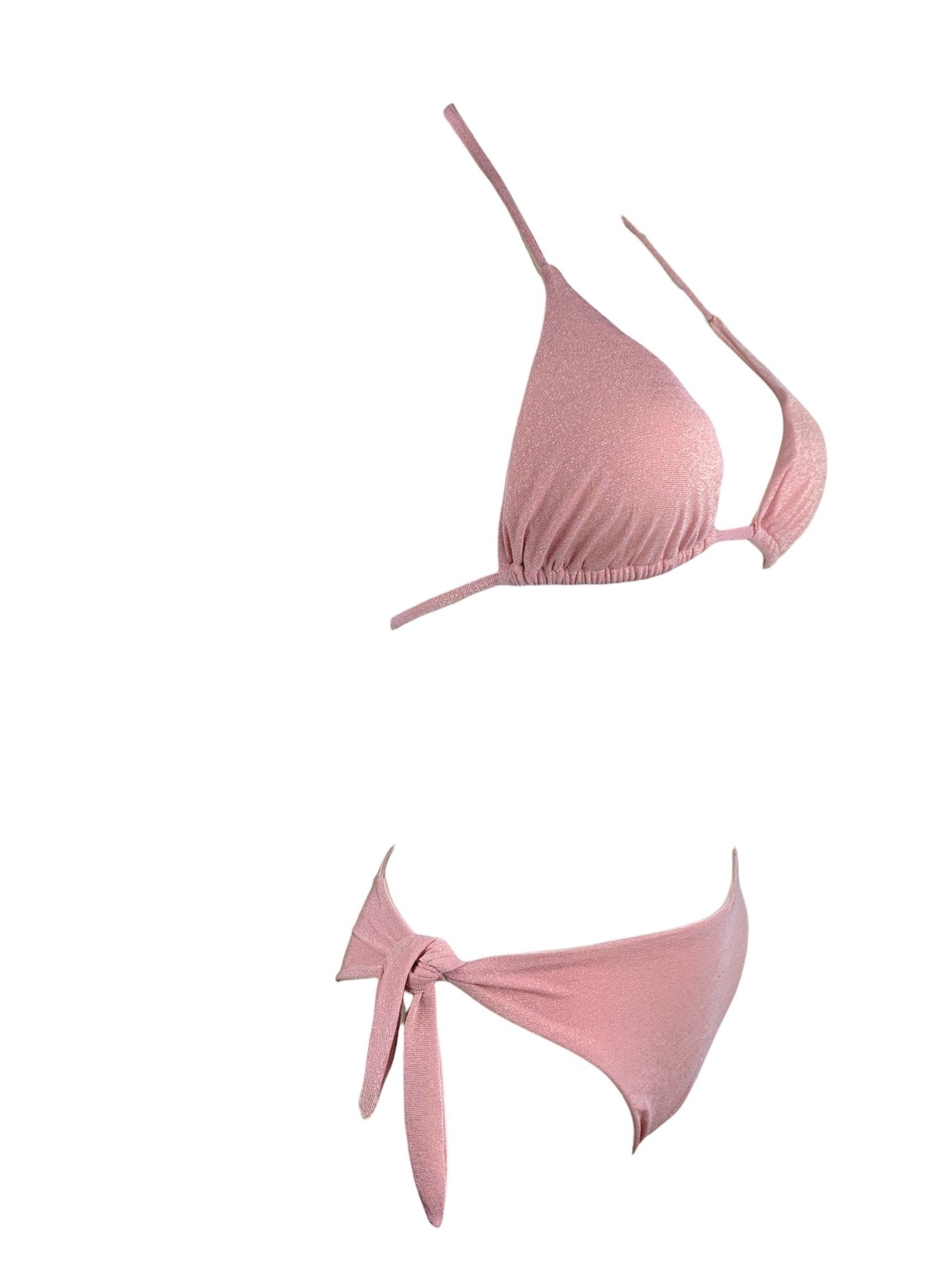 Genius Bikini Triangolo Lurex Brasil Bikini D'amare
