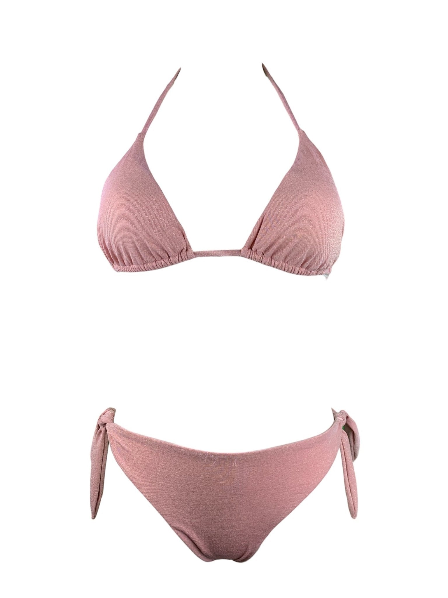Genius Bikini Triangolo Lurex Brasil Bikini D'amare