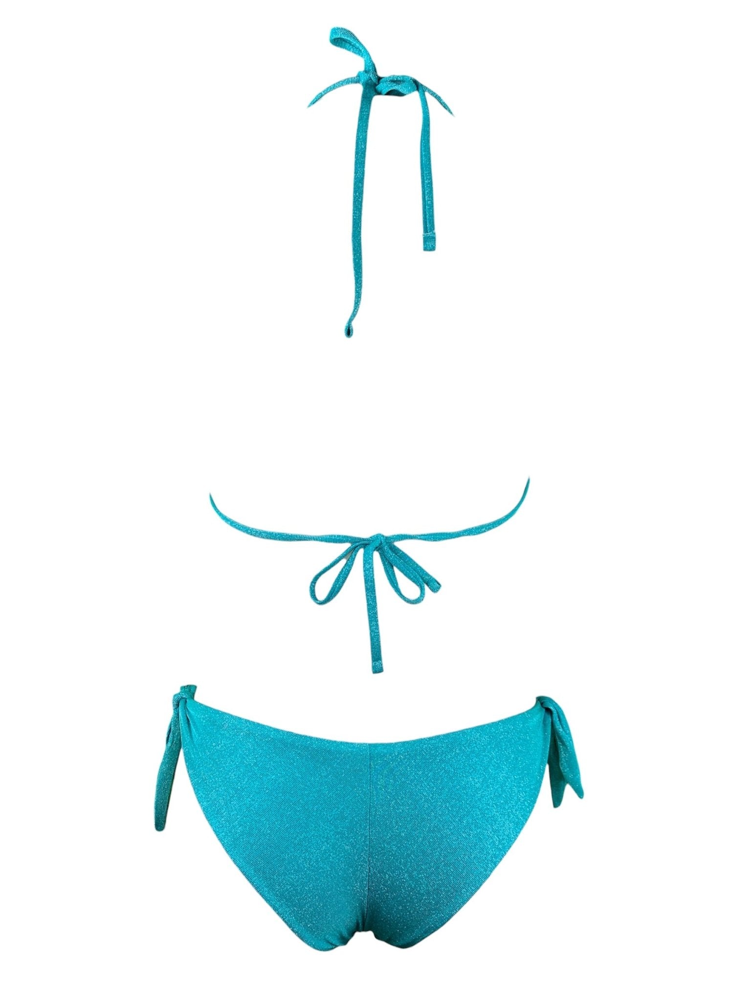 Genius Bikini Triangolo Lurex Brasil Bikini D'amare