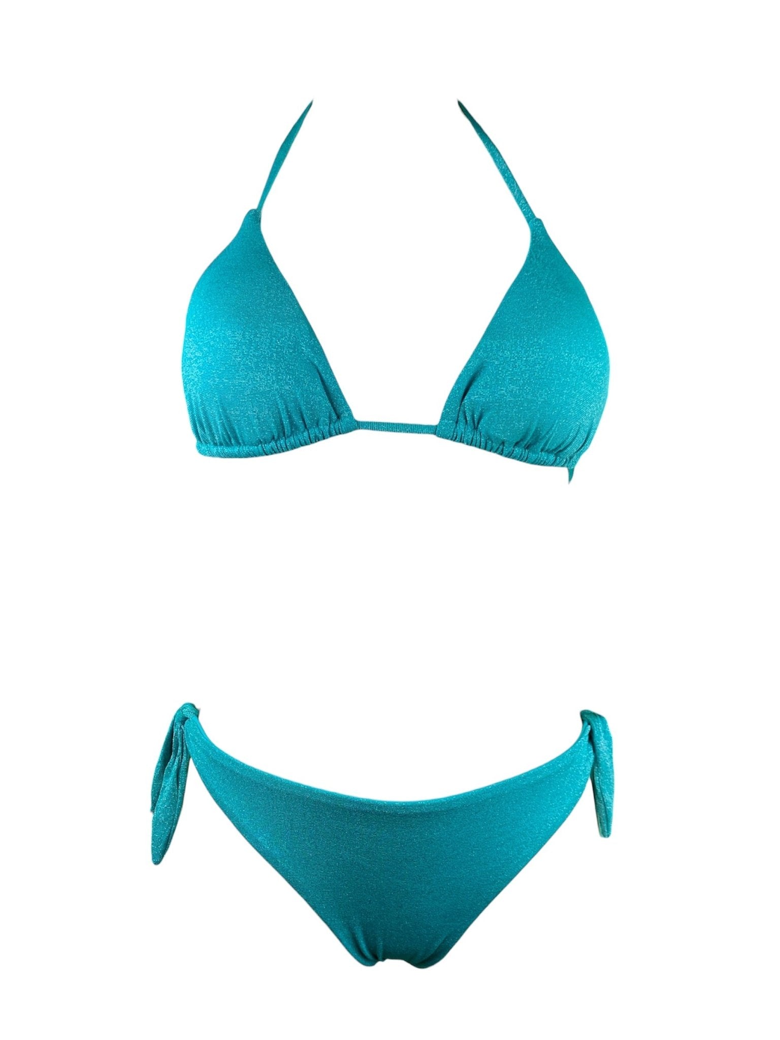 Genius Bikini Triangolo Lurex Brasil Bikini D'amare