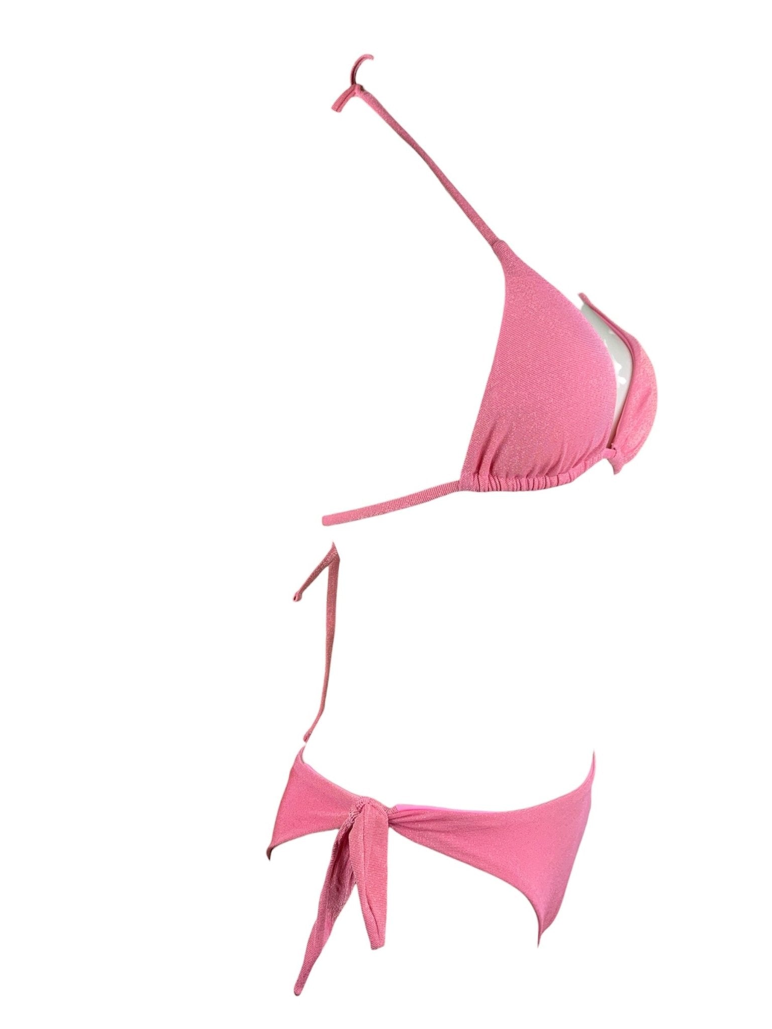 Genius Bikini Triangolo Lurex Brasil Bikini D'amare