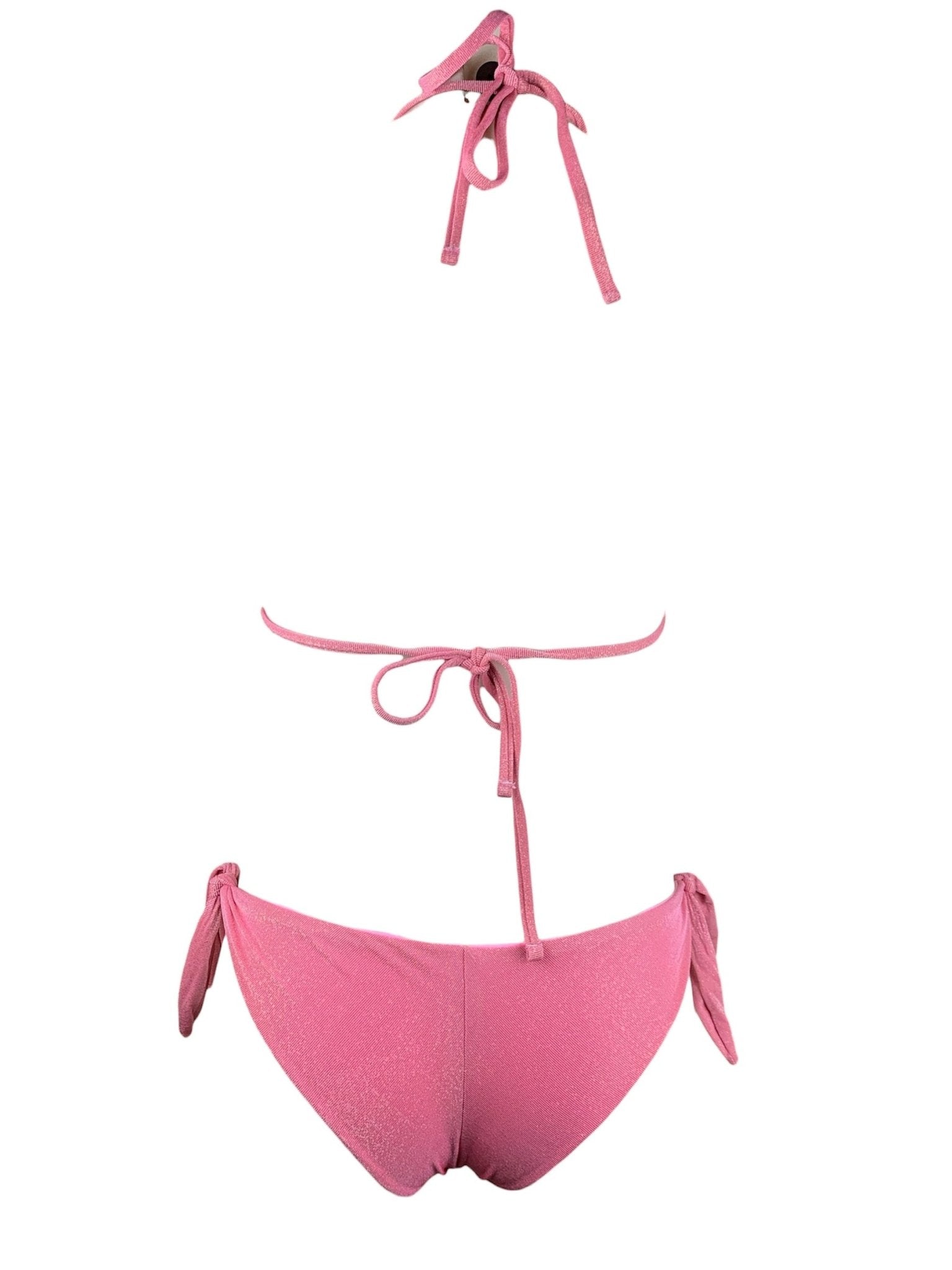 Genius Bikini Triangolo Lurex Brasil Bikini D'amare