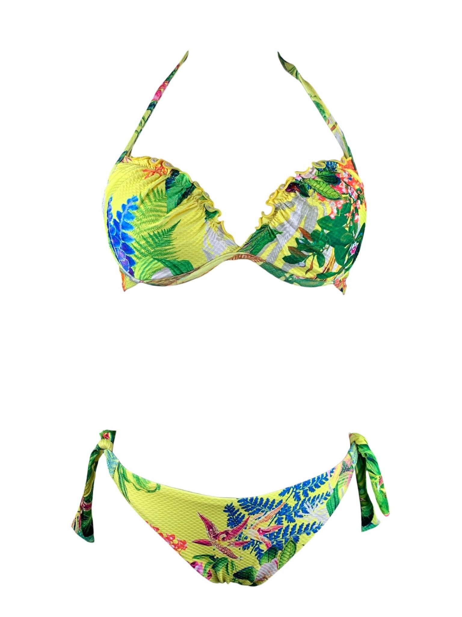 Bikini Push Up Fantasia Pique’ Contatti Beachwear
