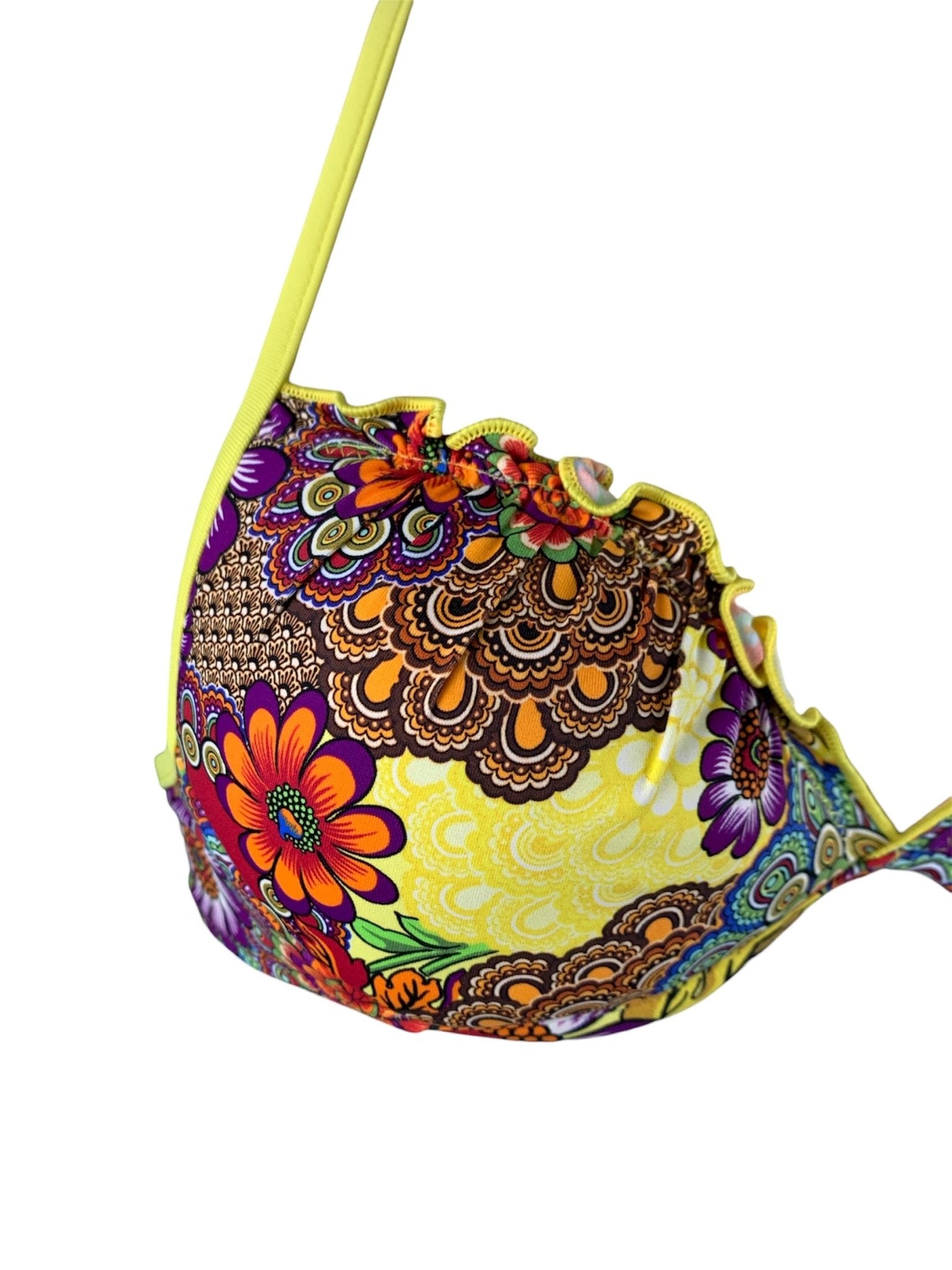Bikini Push Up Rosita Flower Contatti Beachwear